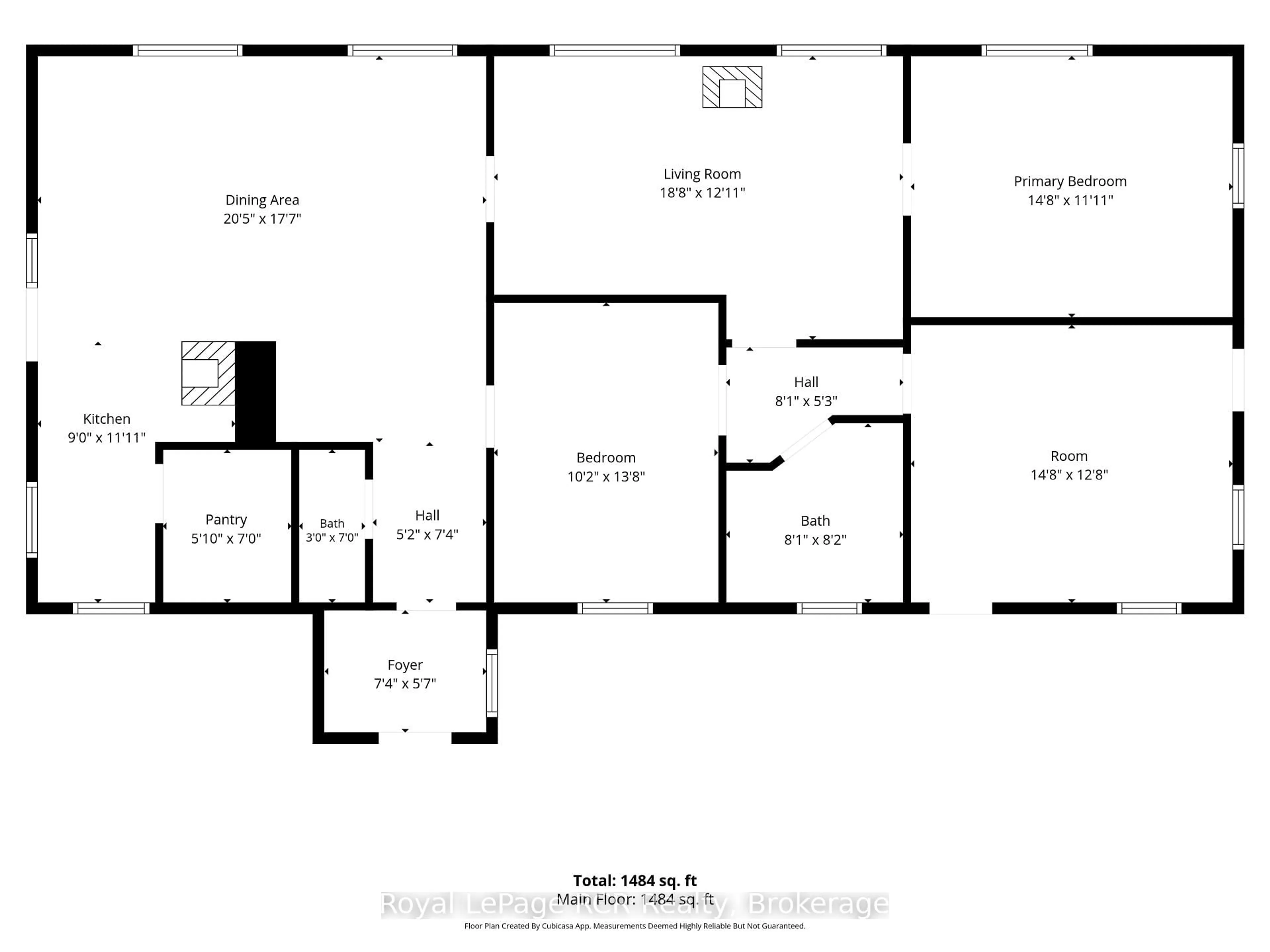 Floor plan for 323199 Durham Rd, West Grey Ontario N0G 1R0