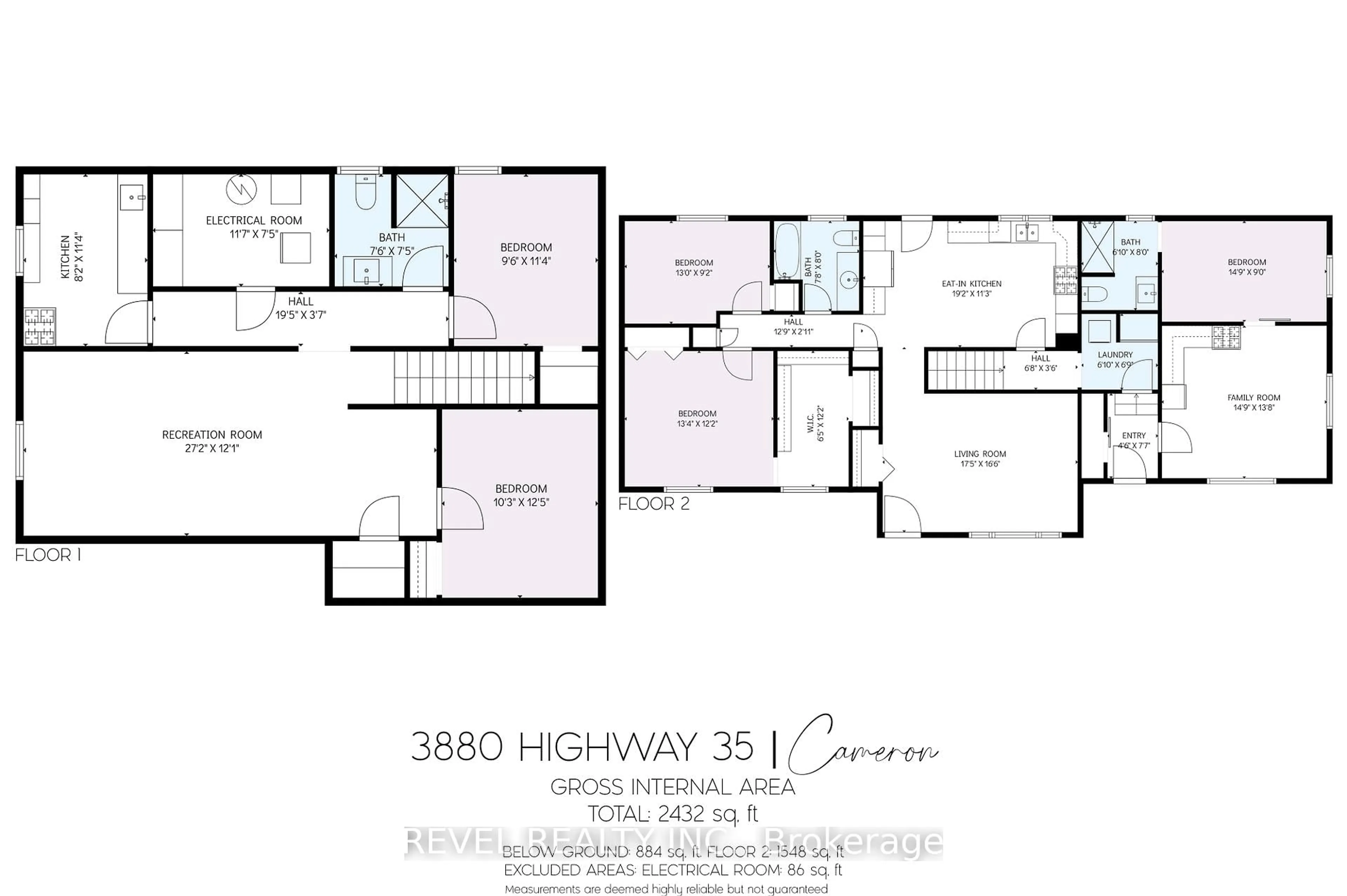 Floor plan for 3880 Highway 35, Kawartha Lakes Ontario K0M 1G0