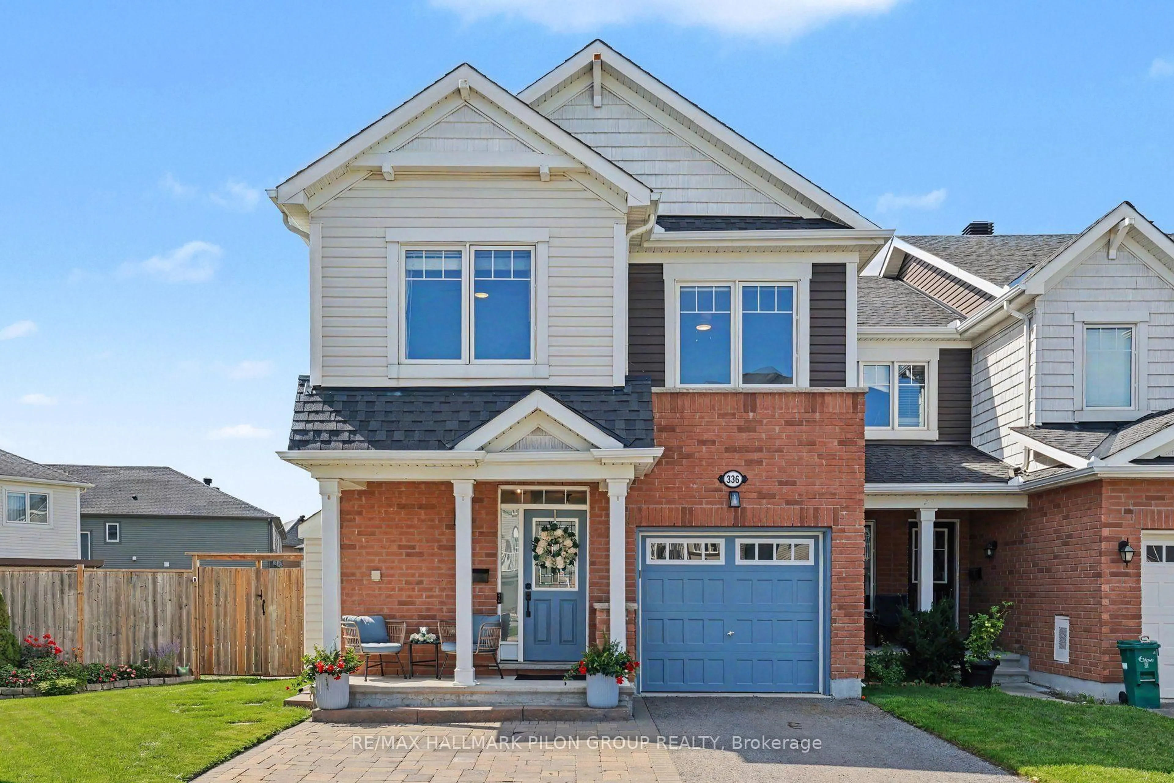 Home with brick exterior material, street for 336 Sweetfern Cres, Ottawa Ontario K4A 1A5