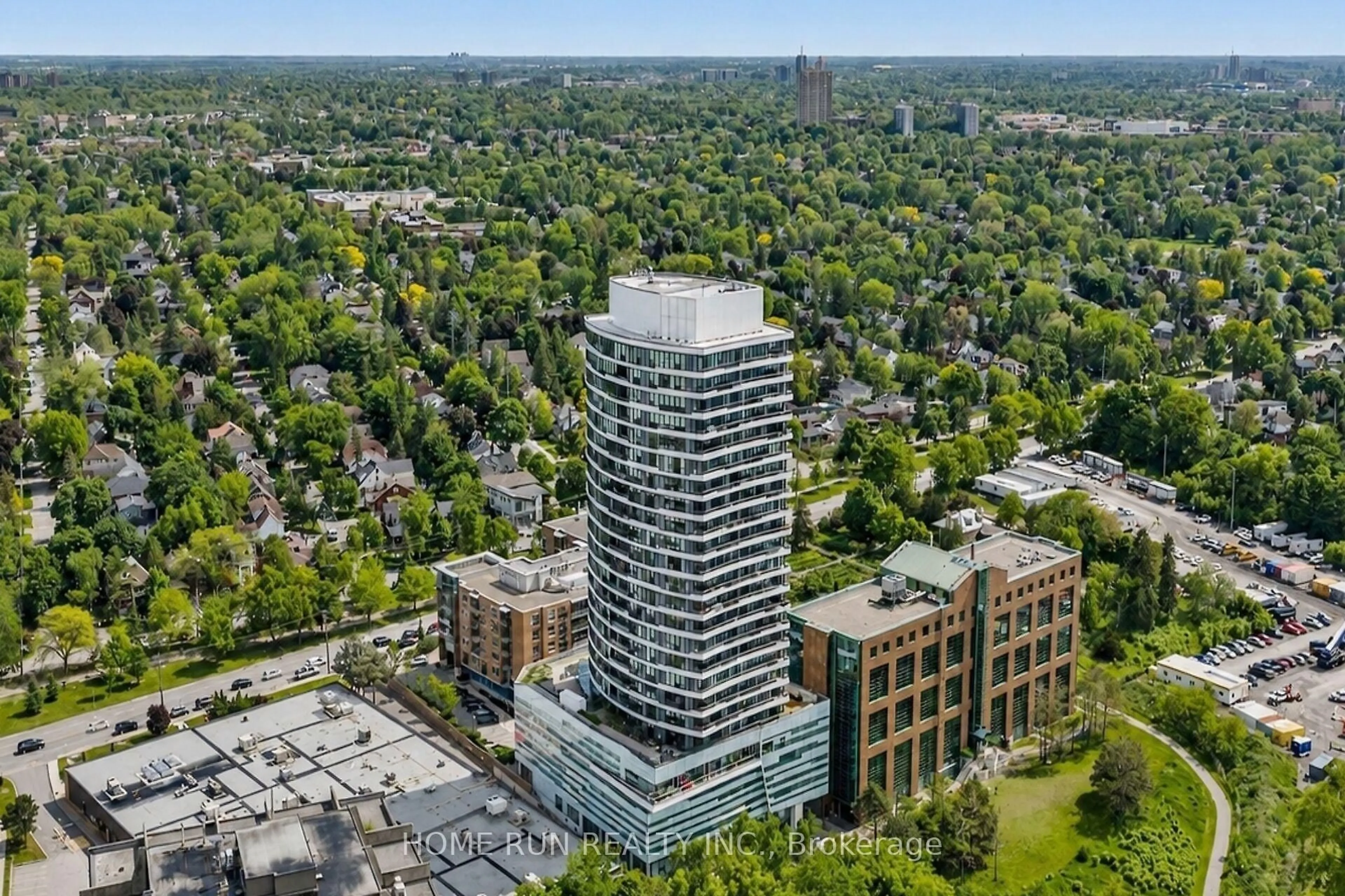 A pic from outside/outdoor area/front of a property/back of a property/a pic from drone, building for 485 Richmond Rd #1507, Ottawa Ontario K2A 3W9