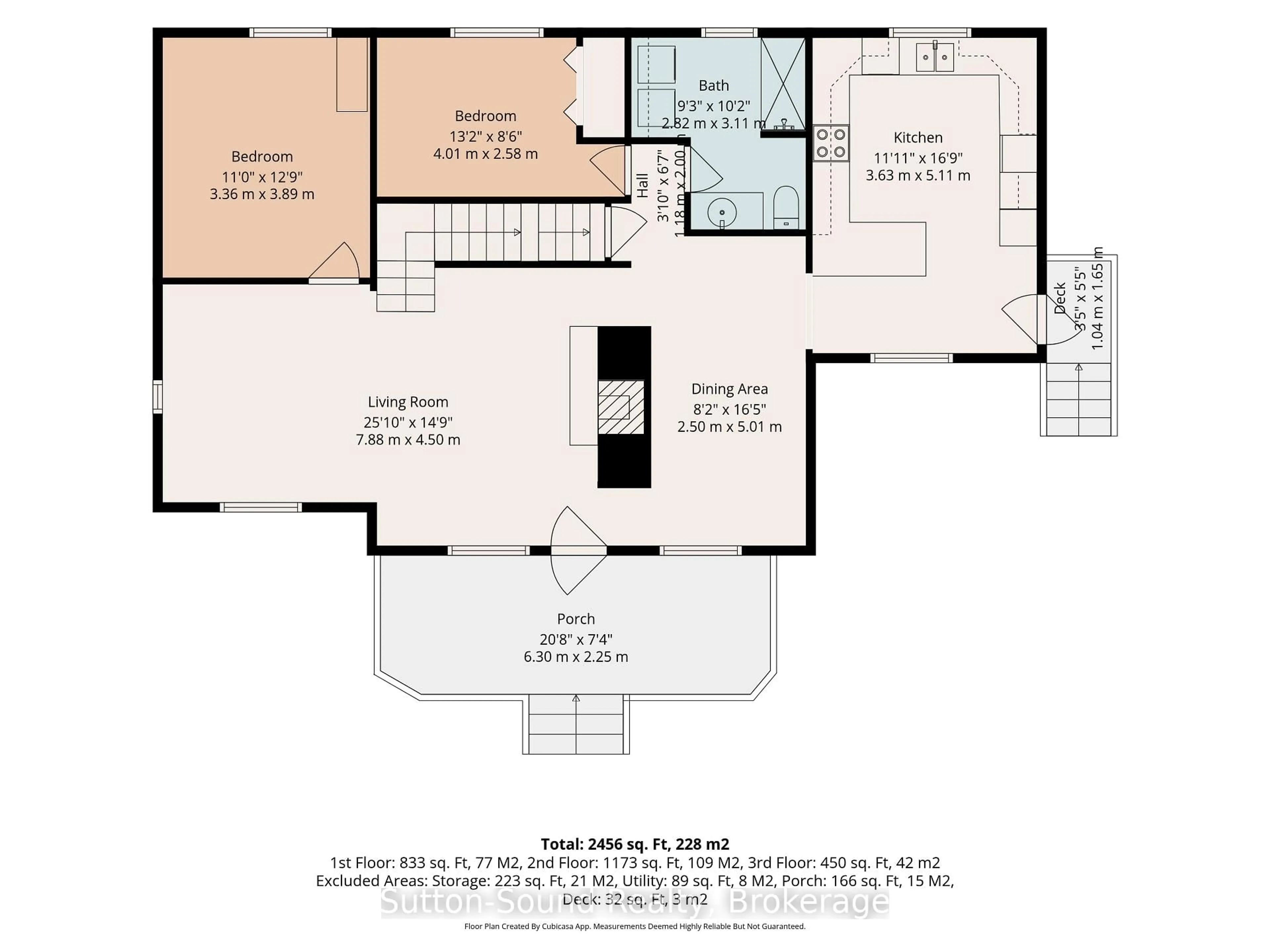 Floor plan for 444 Balmy Beach Rd, Georgian Bluffs Ontario N4K 5N4