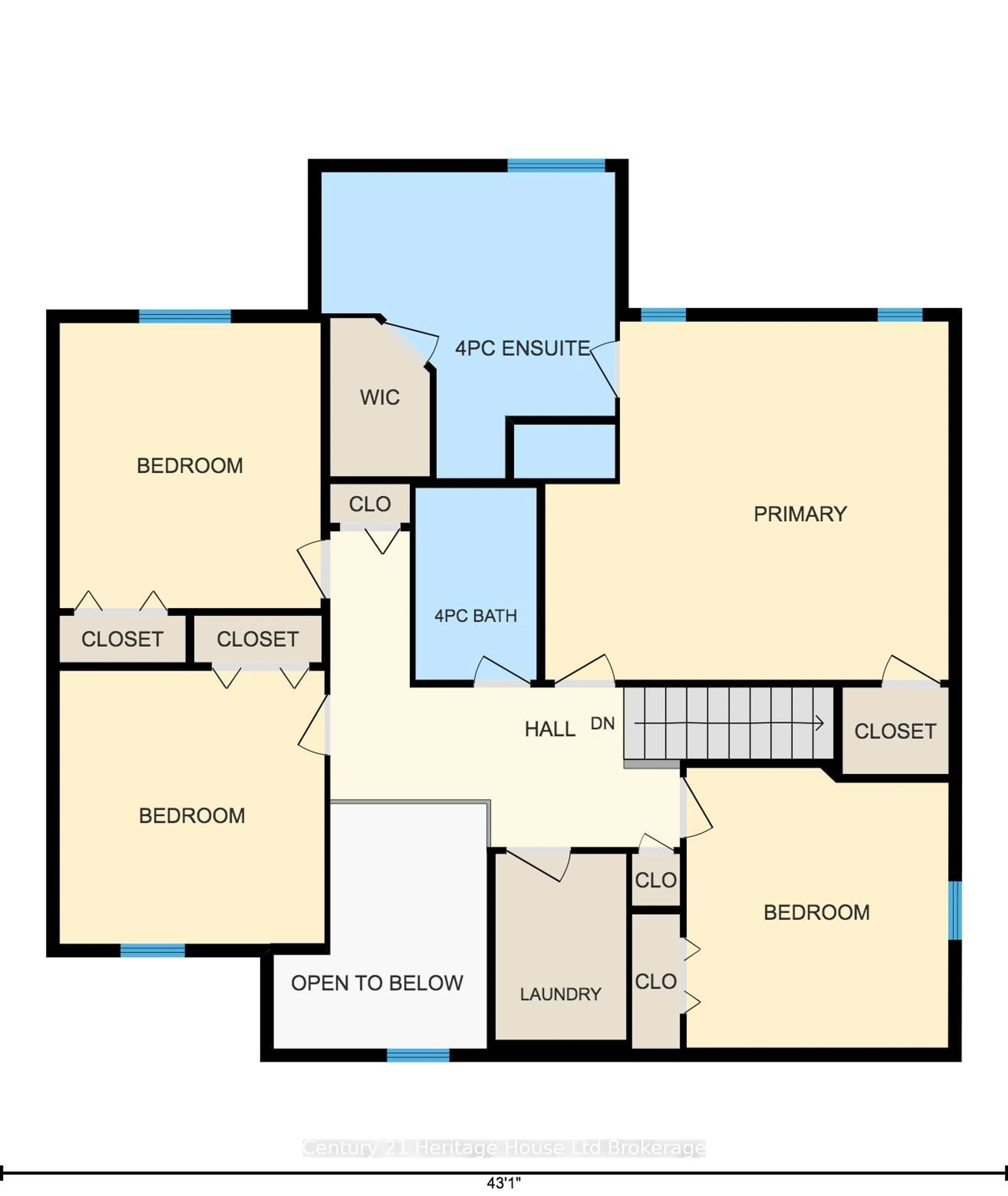 Floor plan for 29 Brookside Lane, Tillsonburg Ontario N4G 0A1