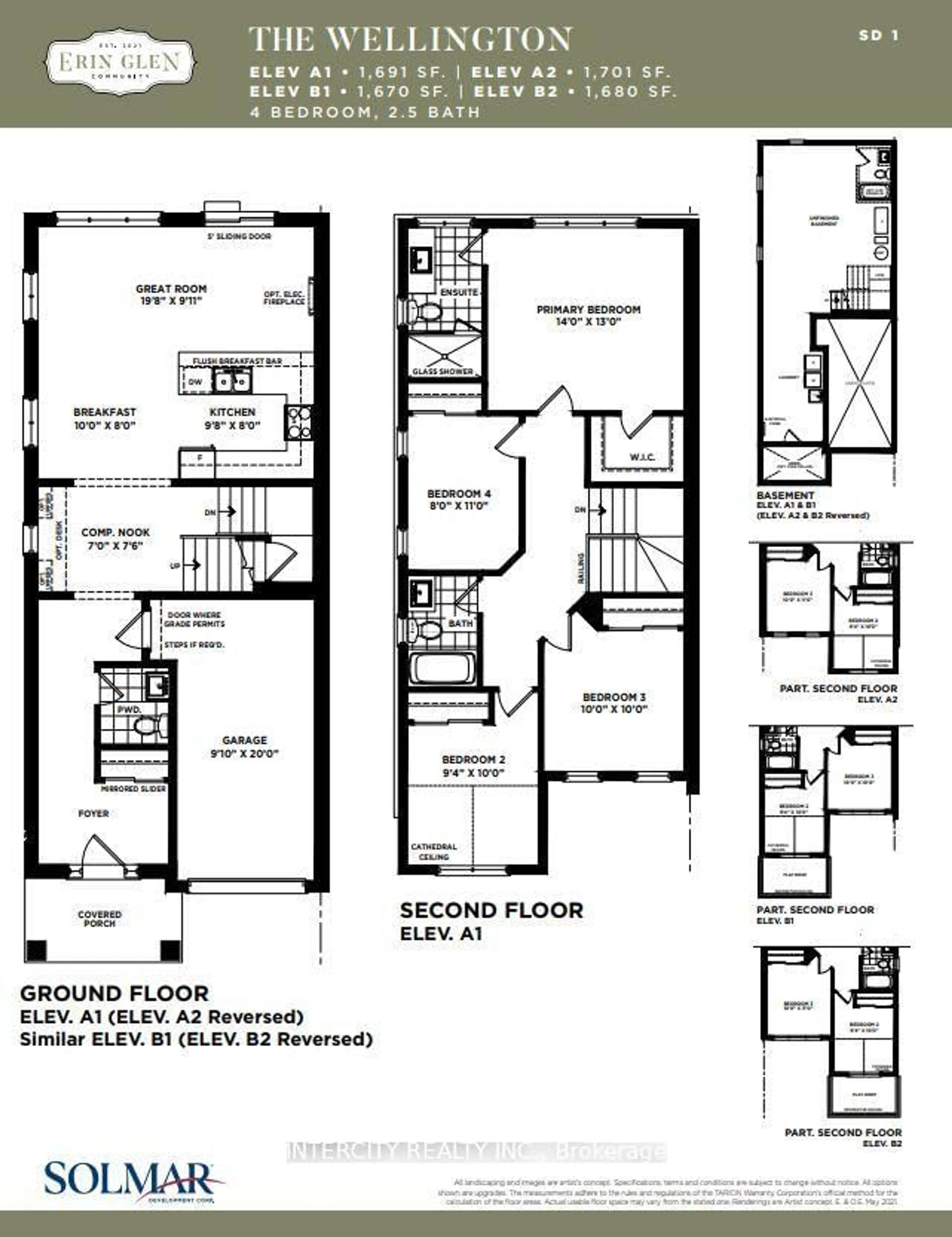 Floor plan for 134 McGill Ave, Erin Ontario L6H 7X7