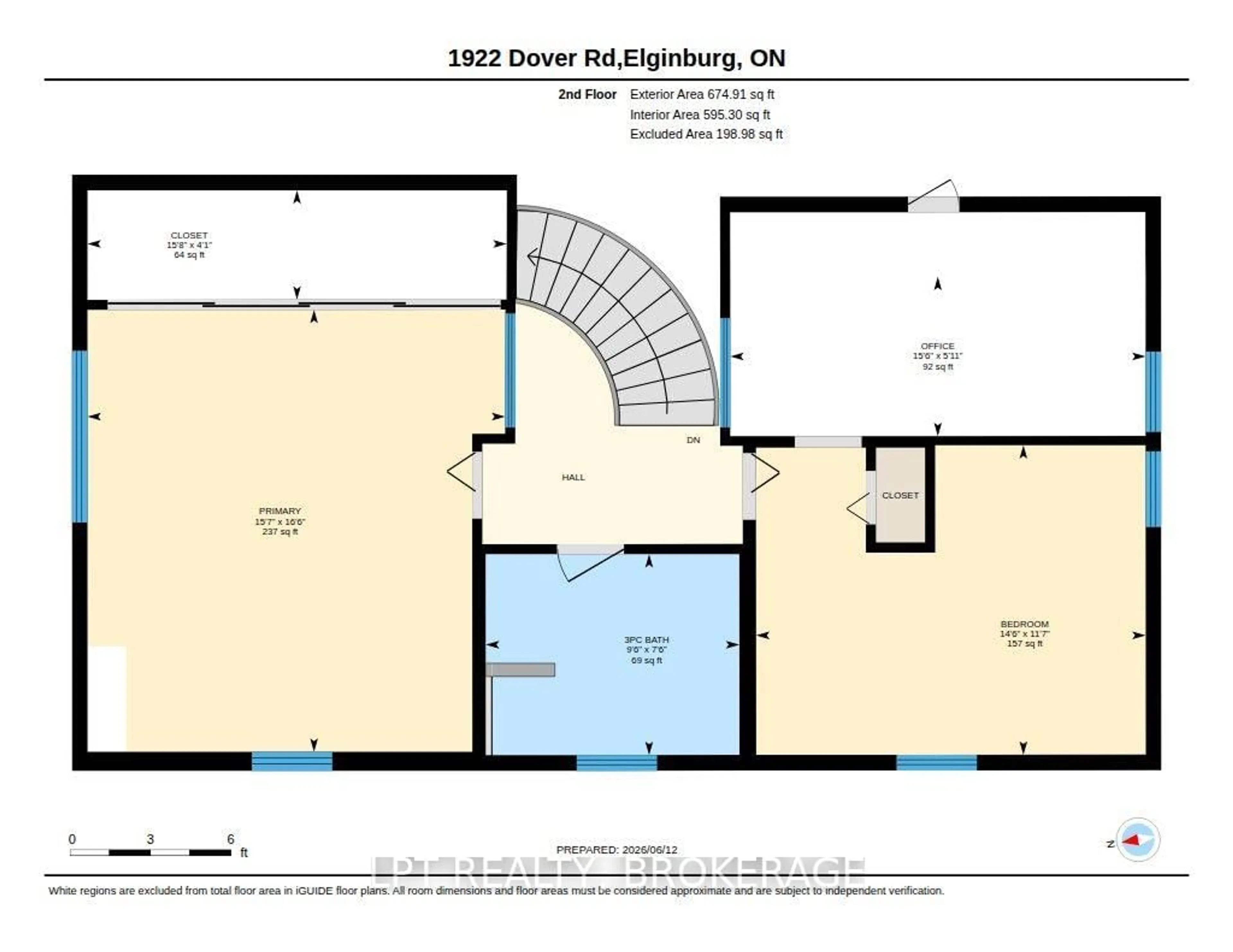 Floor plan for 1922 Dover Rd, Mcdonalds Corners Ontario K0H 1M0