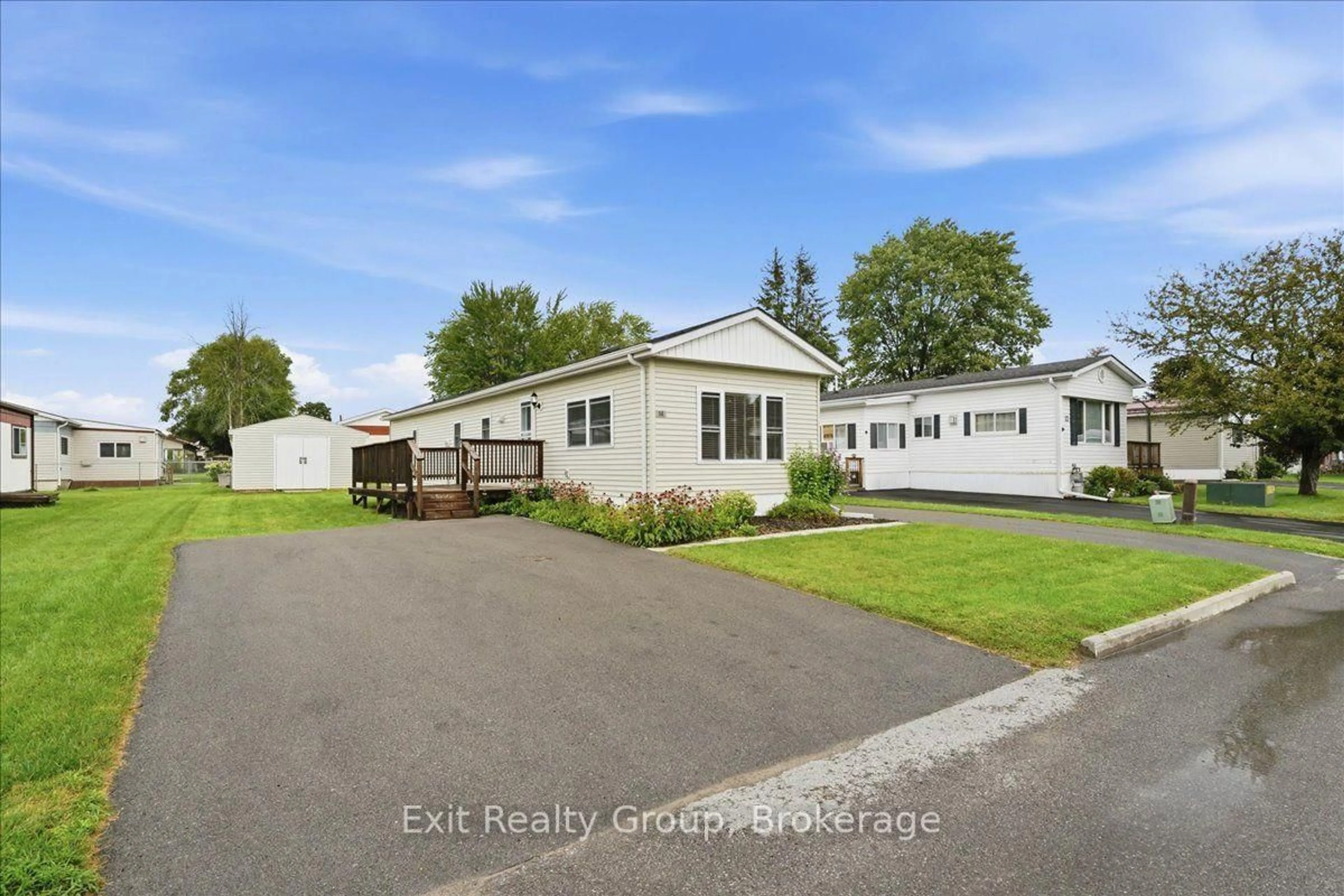 A pic from outside/outdoor area/front of a property/back of a property/a pic from drone, street for 14 Nightingale Lane, Quinte West Ontario K8N 4Z3
