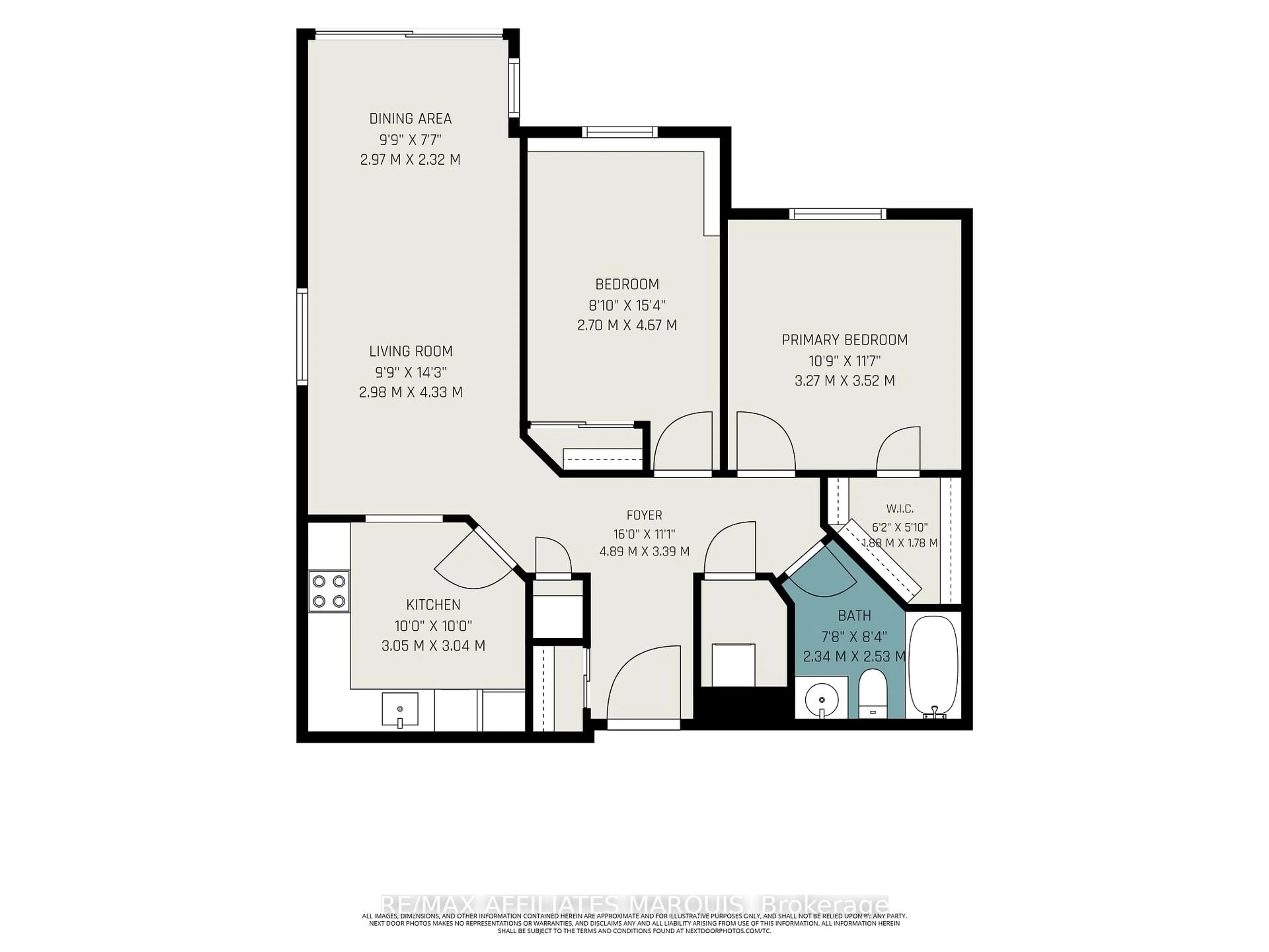 Floor plan for 40 Pearl St #115, Smiths Falls Ontario K7A 5B5