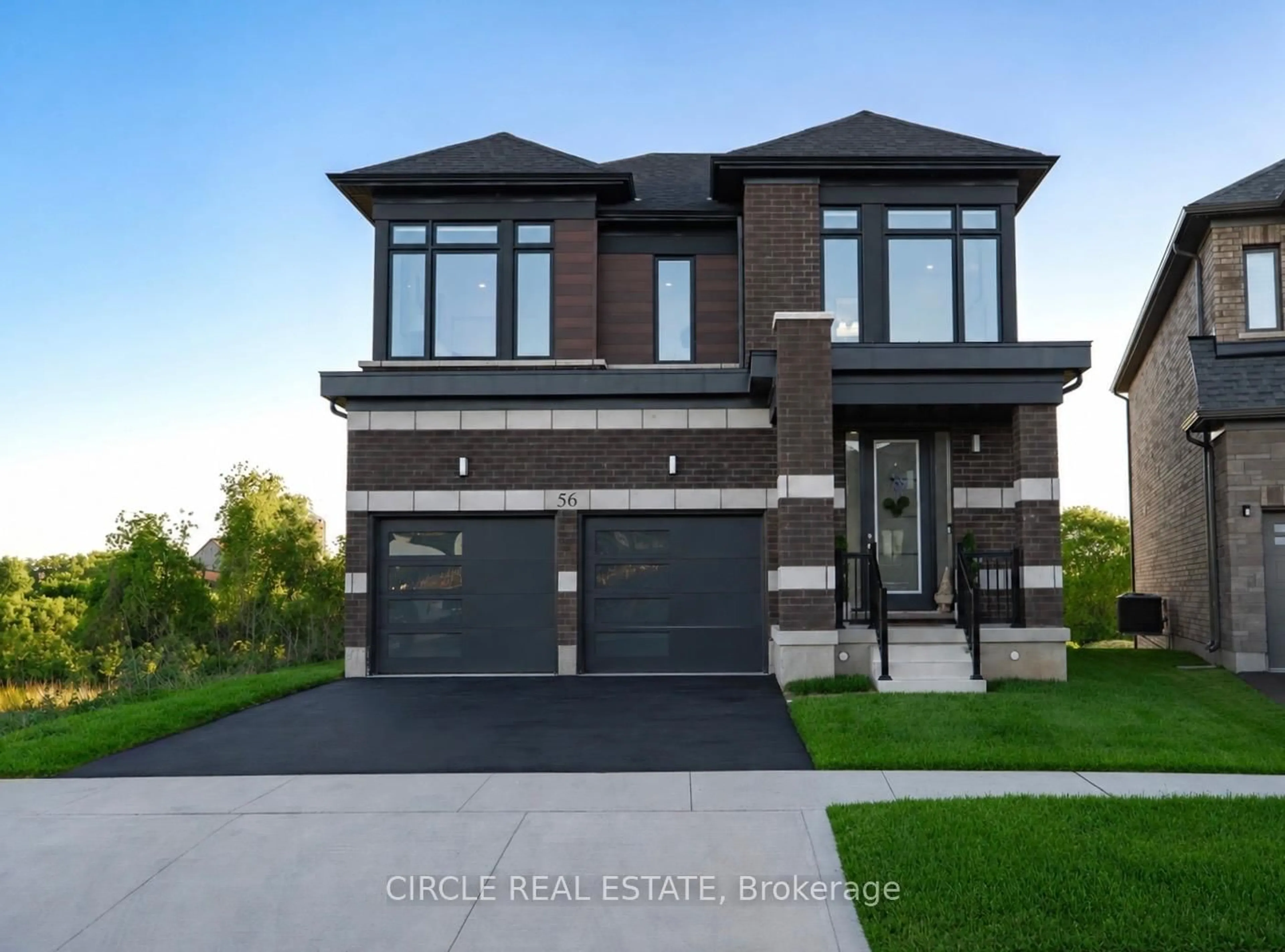 Home with brick exterior material, street for 56 Langridge Way, Cambridge Ontario N1S 0E7