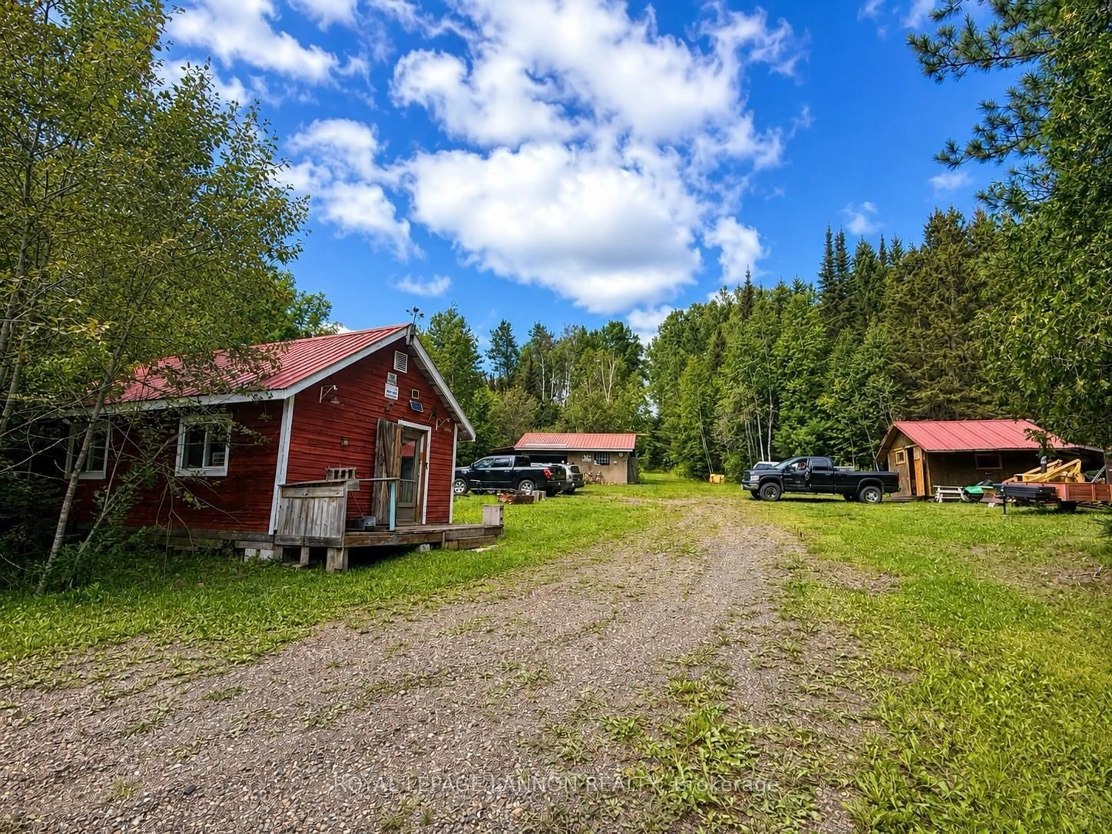 A pic from outside/outdoor area/front of a property/back of a property/a pic from drone, street for Lot 40 Road 4 N, Thunder Bay Remote Area Ontario P7B 5E4