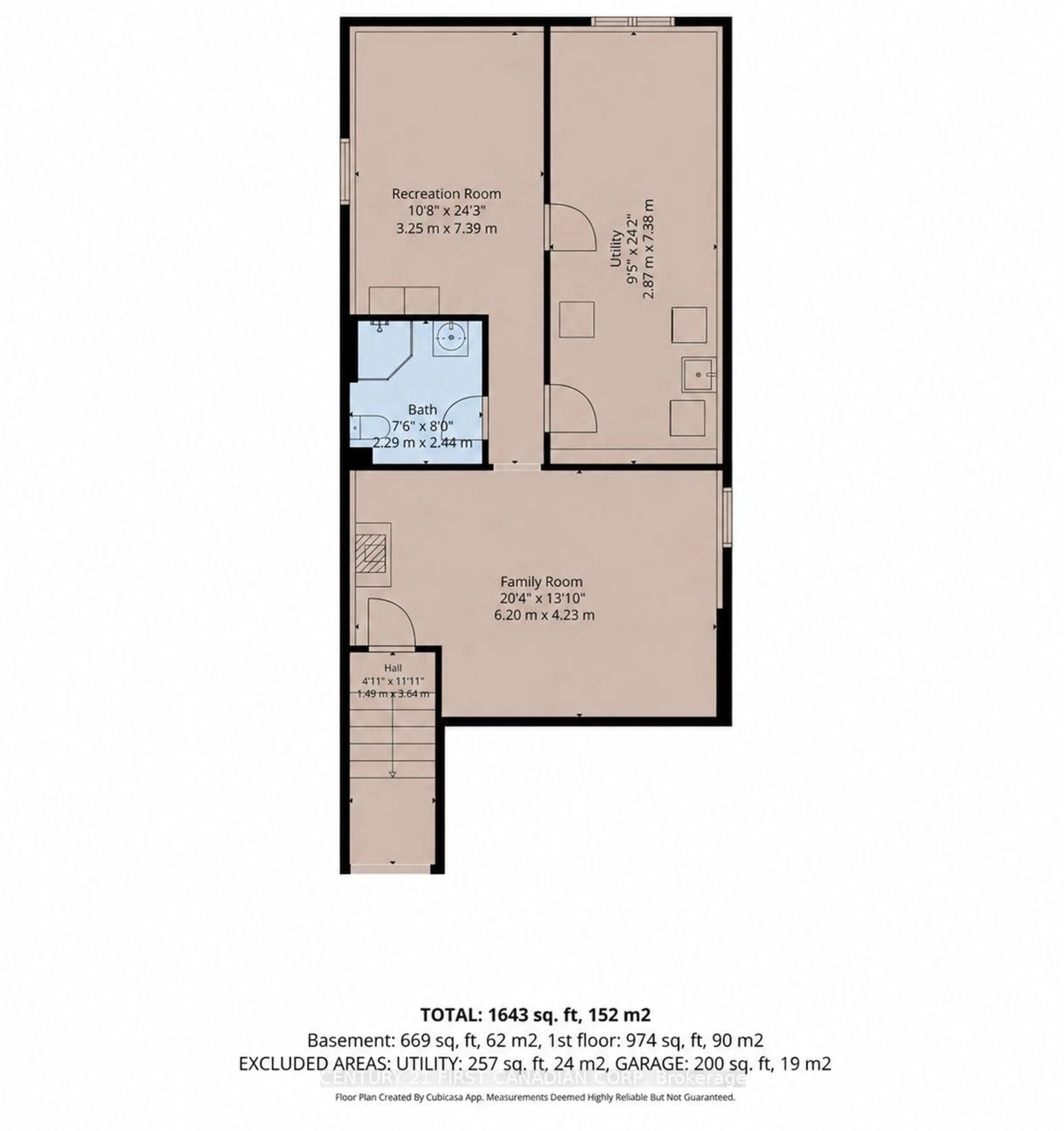 Floor plan for 1354 Aspenridge Cres, London East Ontario N5Y 5P1