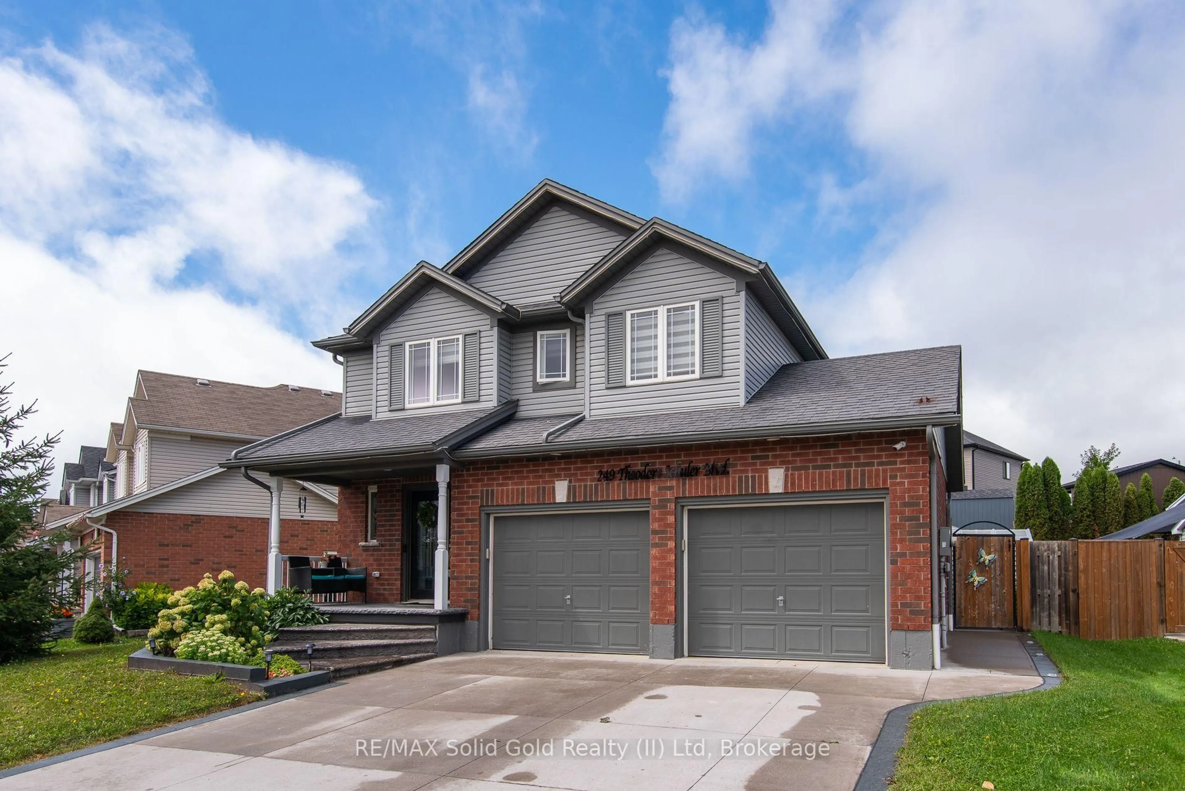 Home with brick exterior material, street for 249 Theodore Schuler Blvd, Wilmot Ontario N3A 4N6