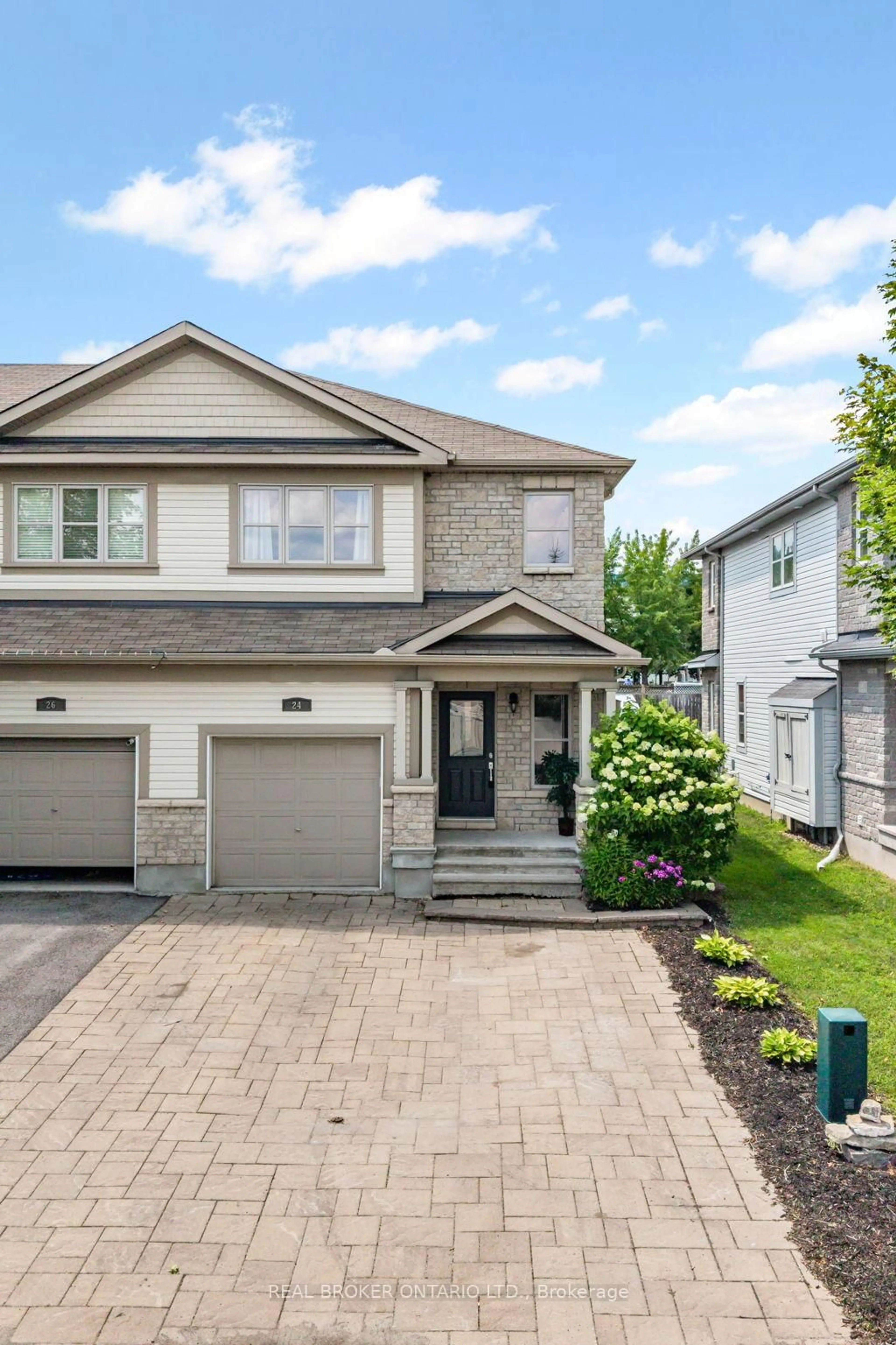 Home with brick exterior material, street for 24 Hackberry Tr, Carleton Place Ontario K7C 0B1