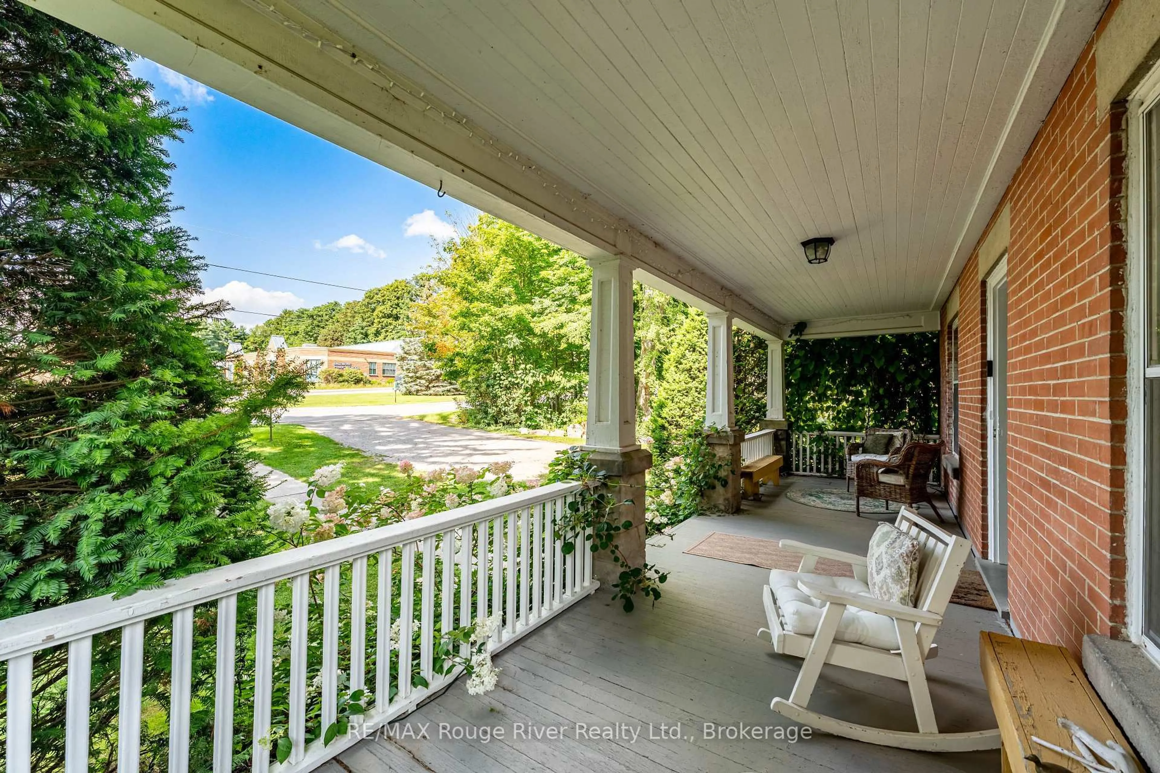 Patio, water/lake/river/ocean view for 9313 Burwash Rd, Hamilton Township Ontario K0K 1C0