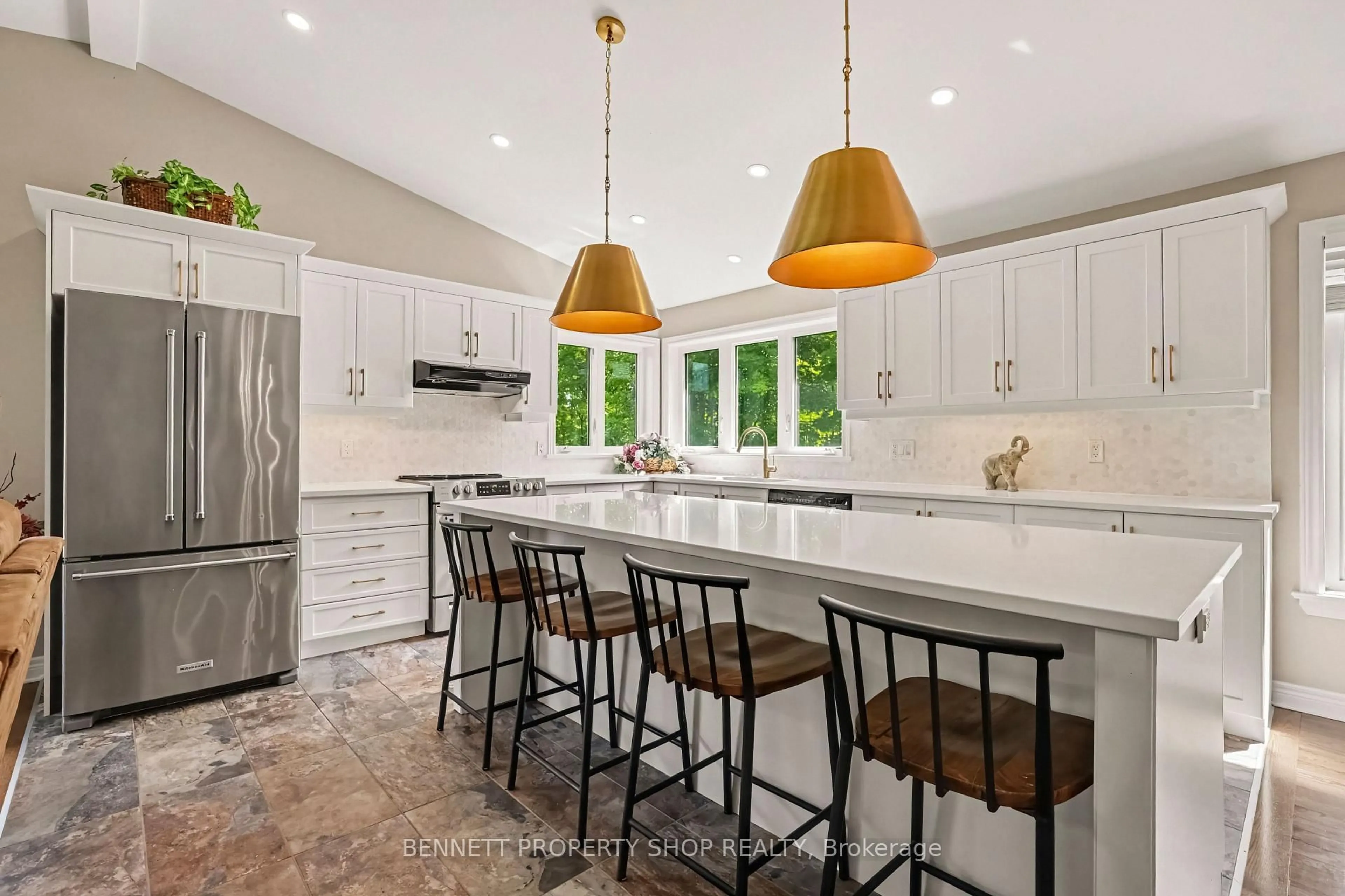 Contemporary kitchen, ceramic/tile floor for 160 Northcote Dr, Carleton Place Ontario K7C 0C4
