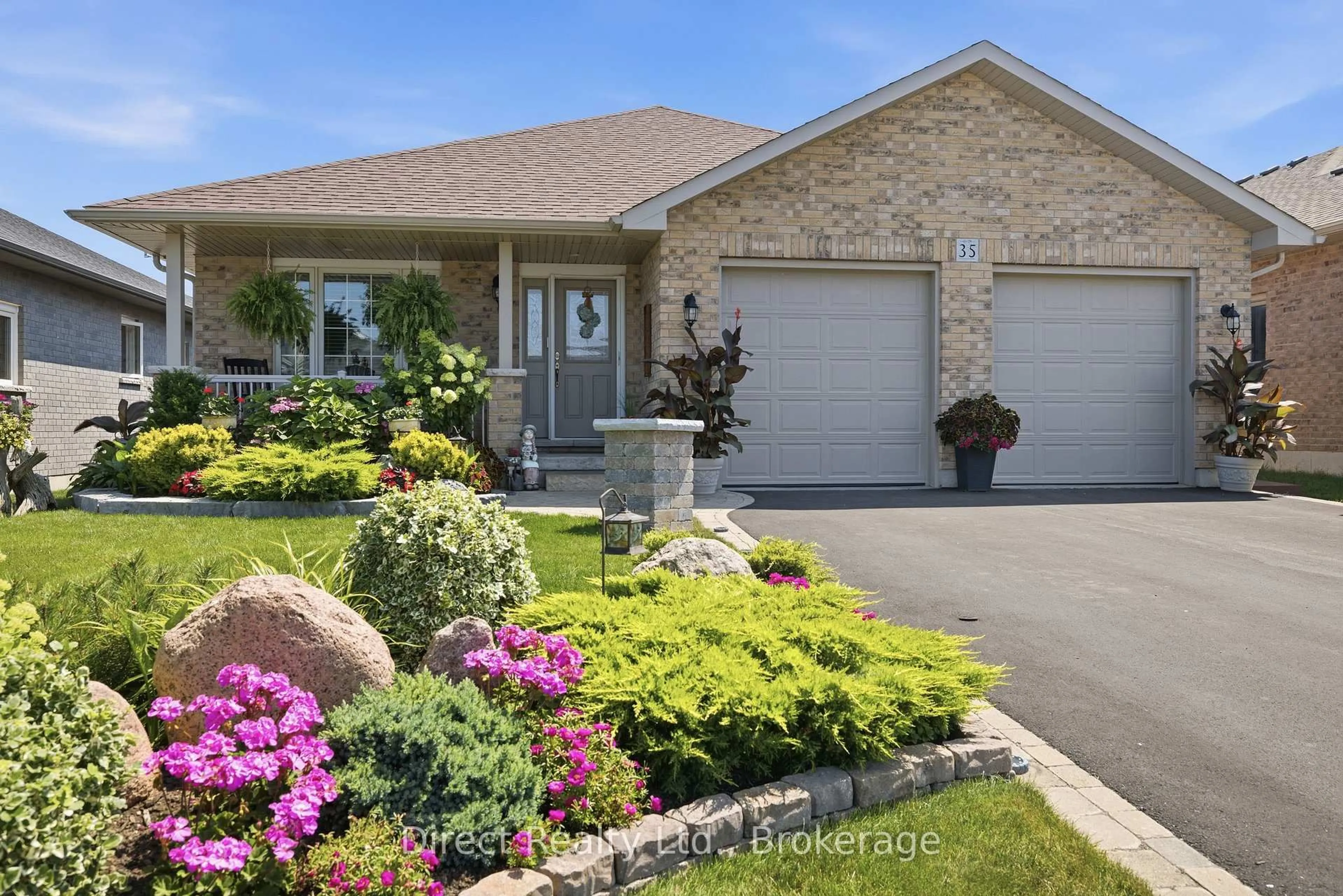 Home with brick exterior material, street for 35 Hummingbird Dr, Belleville Ontario K8N 0H2