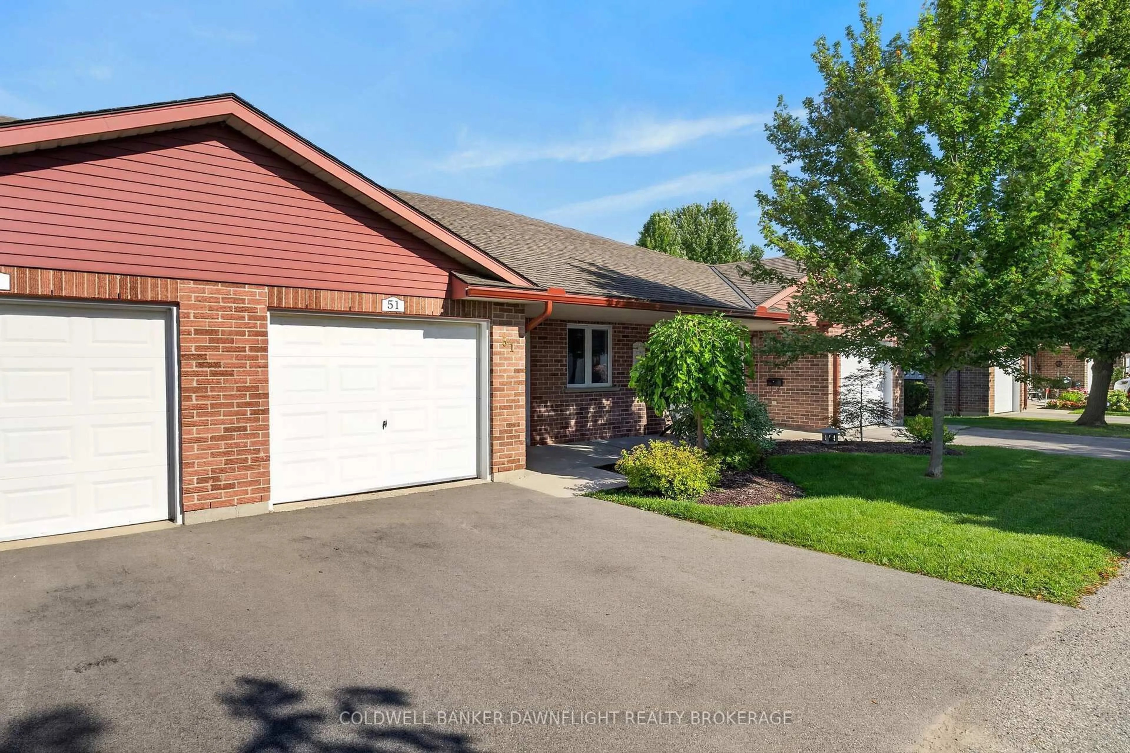 Home with brick exterior material, street for 300 Johnt St #51, Stratford Ontario N5A 7V5