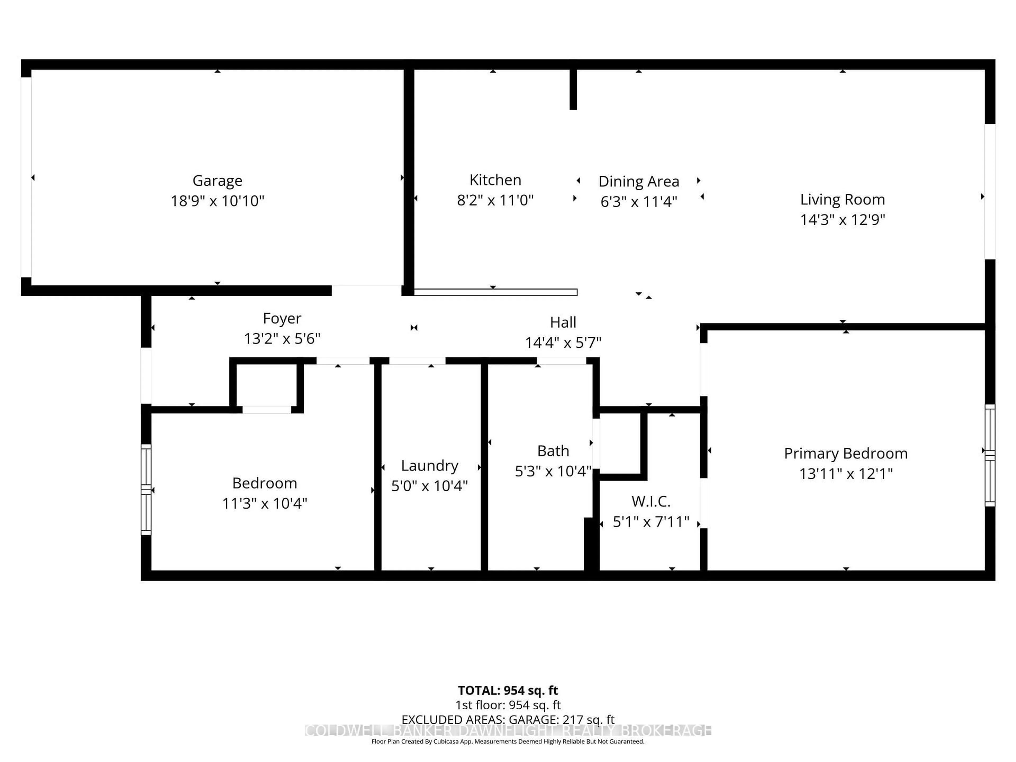 Floor plan for 300 Johnt St #51, Stratford Ontario N5A 7V5