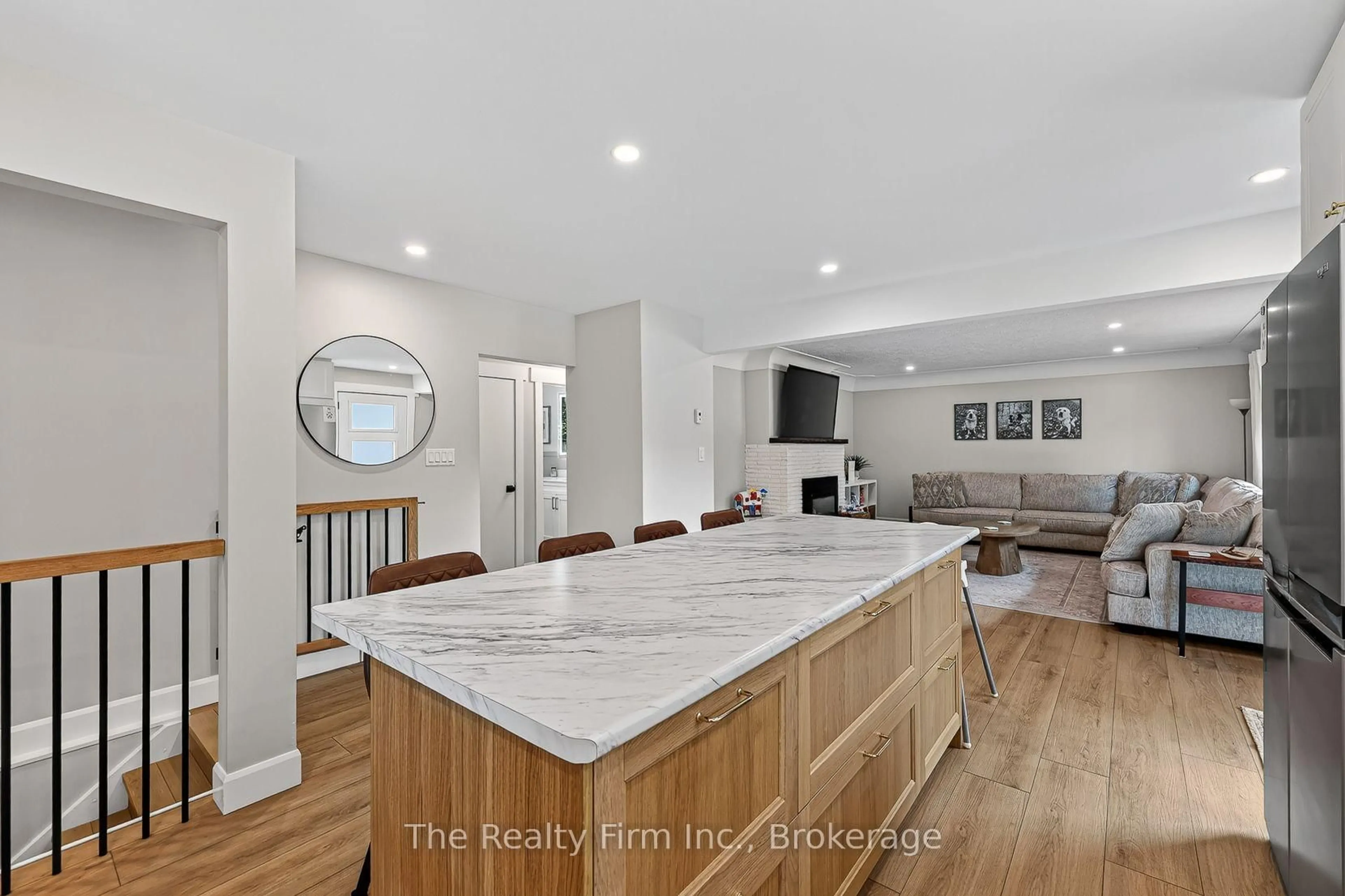 Open concept kitchen, ceramic/tile floor for 288 Main St, Norwich Ontario N0J 1R0