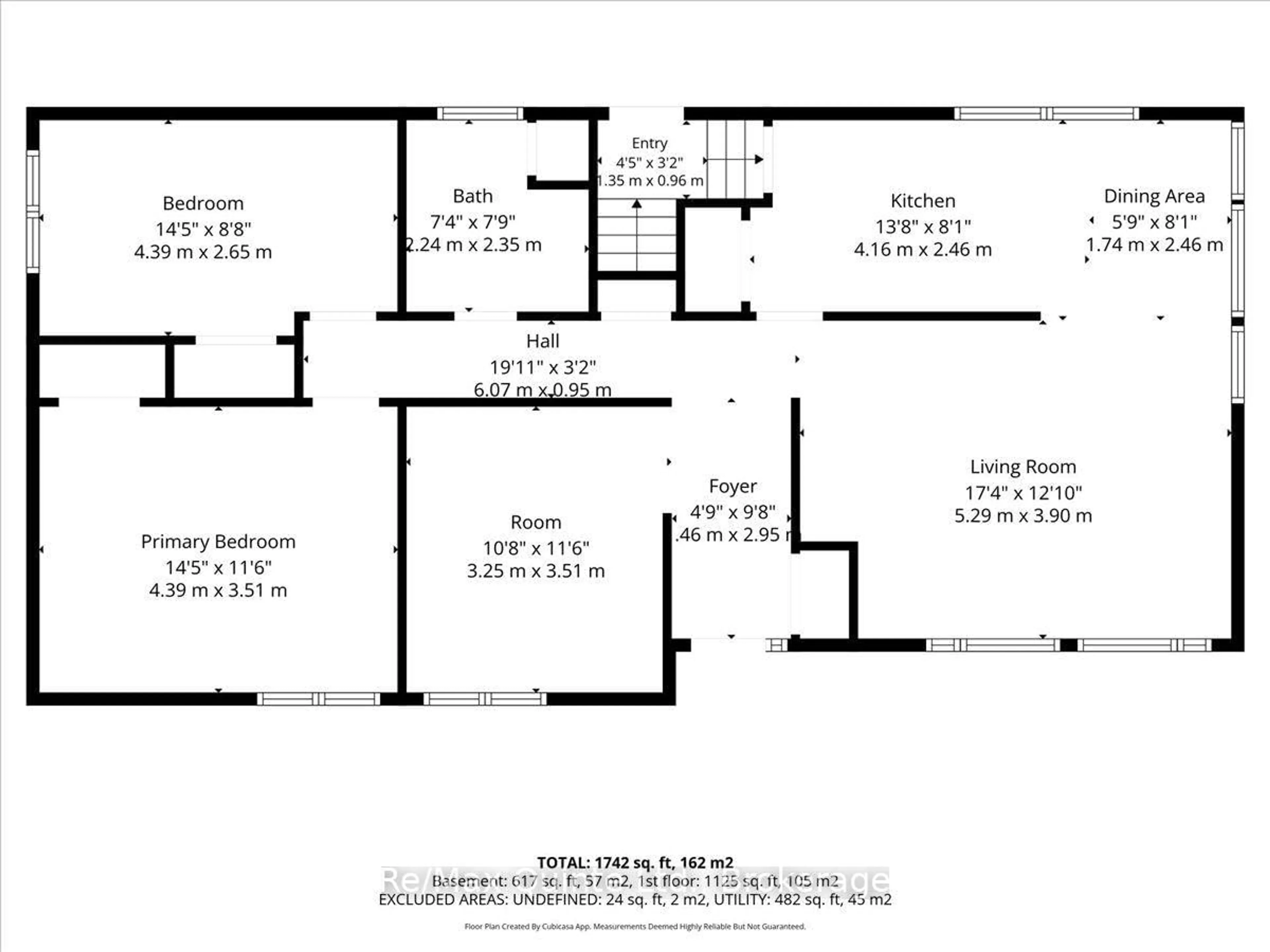 Floor plan for 5 Simeon St, Prince Edward County Ontario K0K 2T0