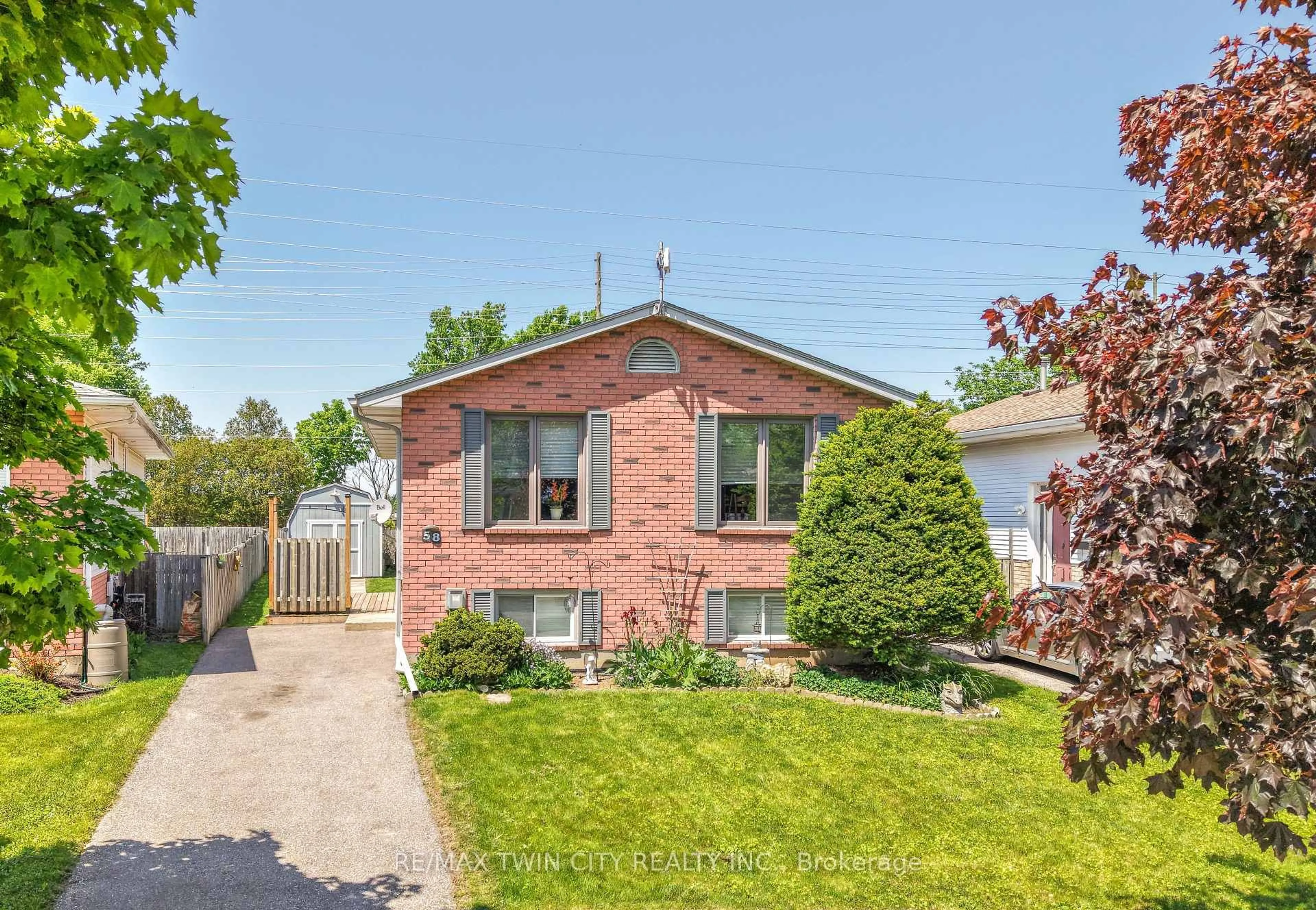 Home with brick exterior material, street for 58 Arbor Dr, Brantford Ontario N3P 2A7