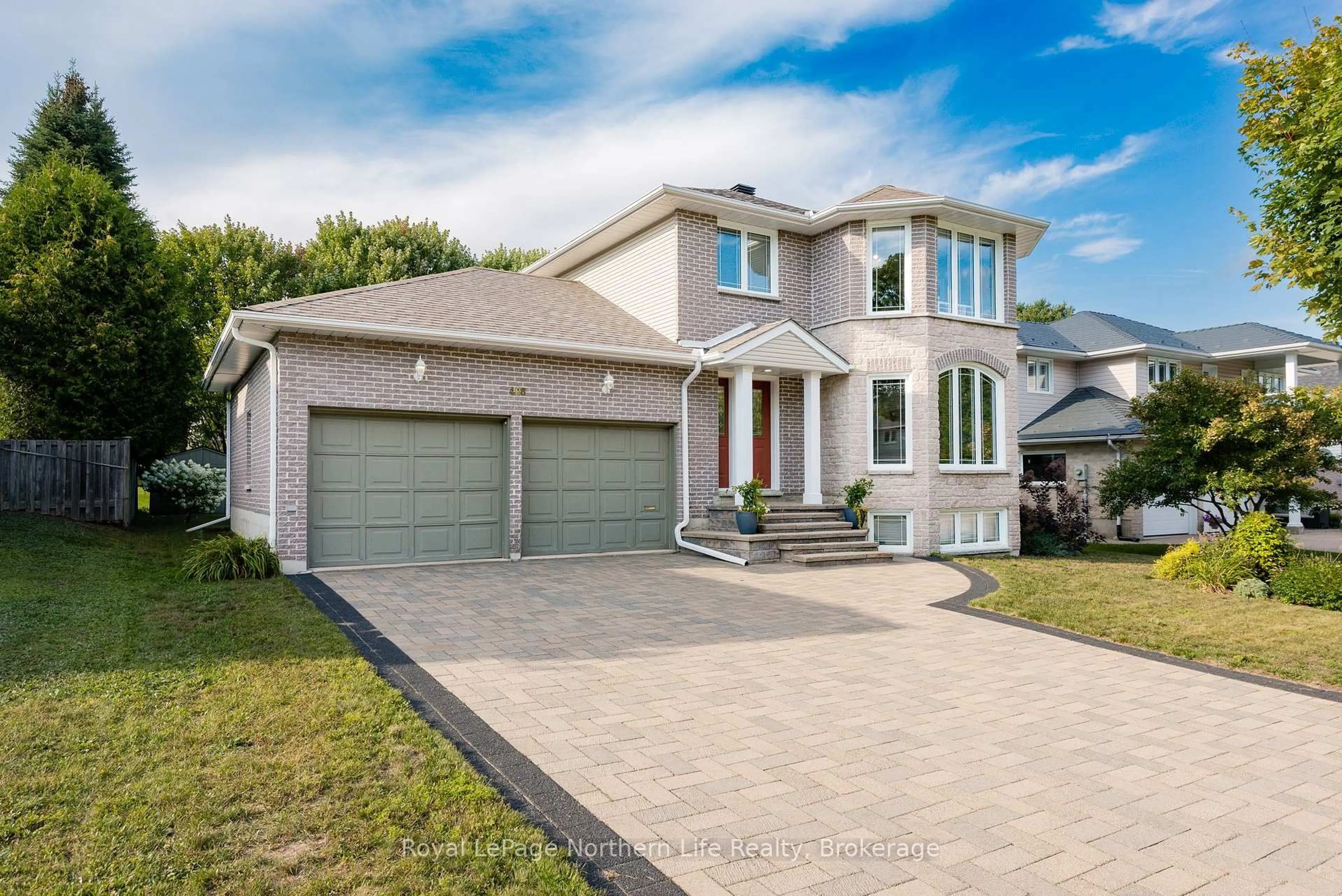 Home with brick exterior material, street for 406 Pearce St, North Bay Ontario P1C 1M7
