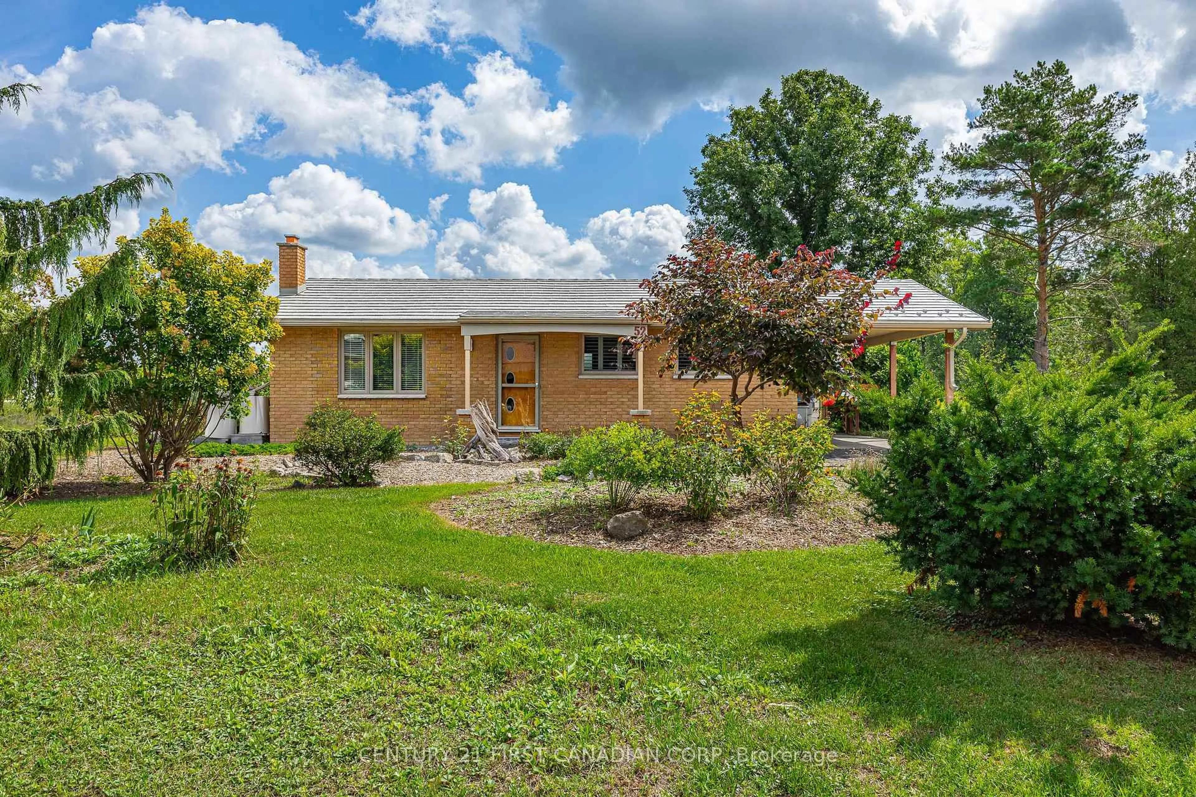 A pic from outside/outdoor area/front of a property/back of a property/a pic from drone, street for 52 Gill Rd, Lambton Shores Ontario N0M 1T0