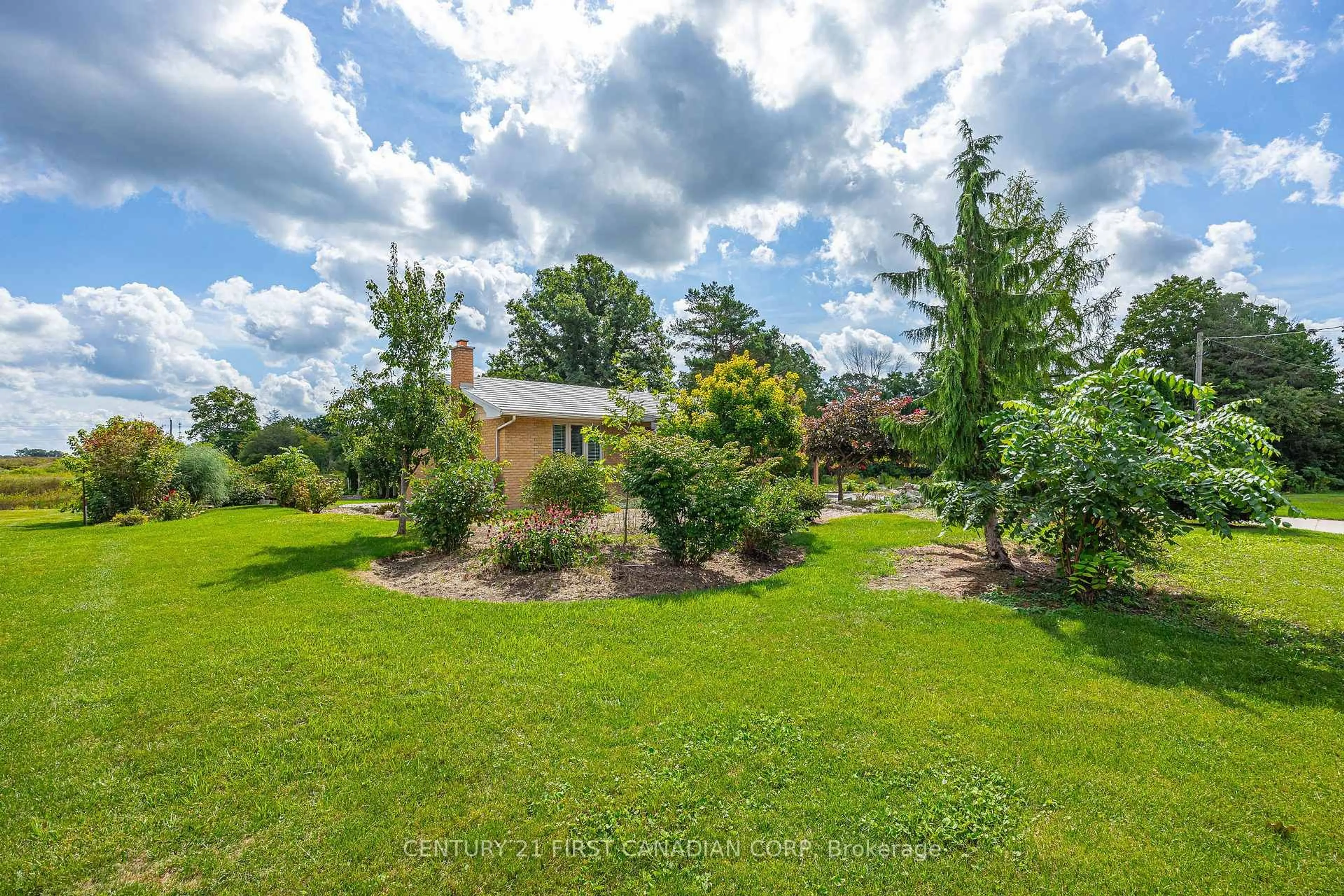 A pic from outside/outdoor area/front of a property/back of a property/a pic from drone, water/lake/river/ocean view for 52 Gill Rd, Lambton Shores Ontario N0M 1T0