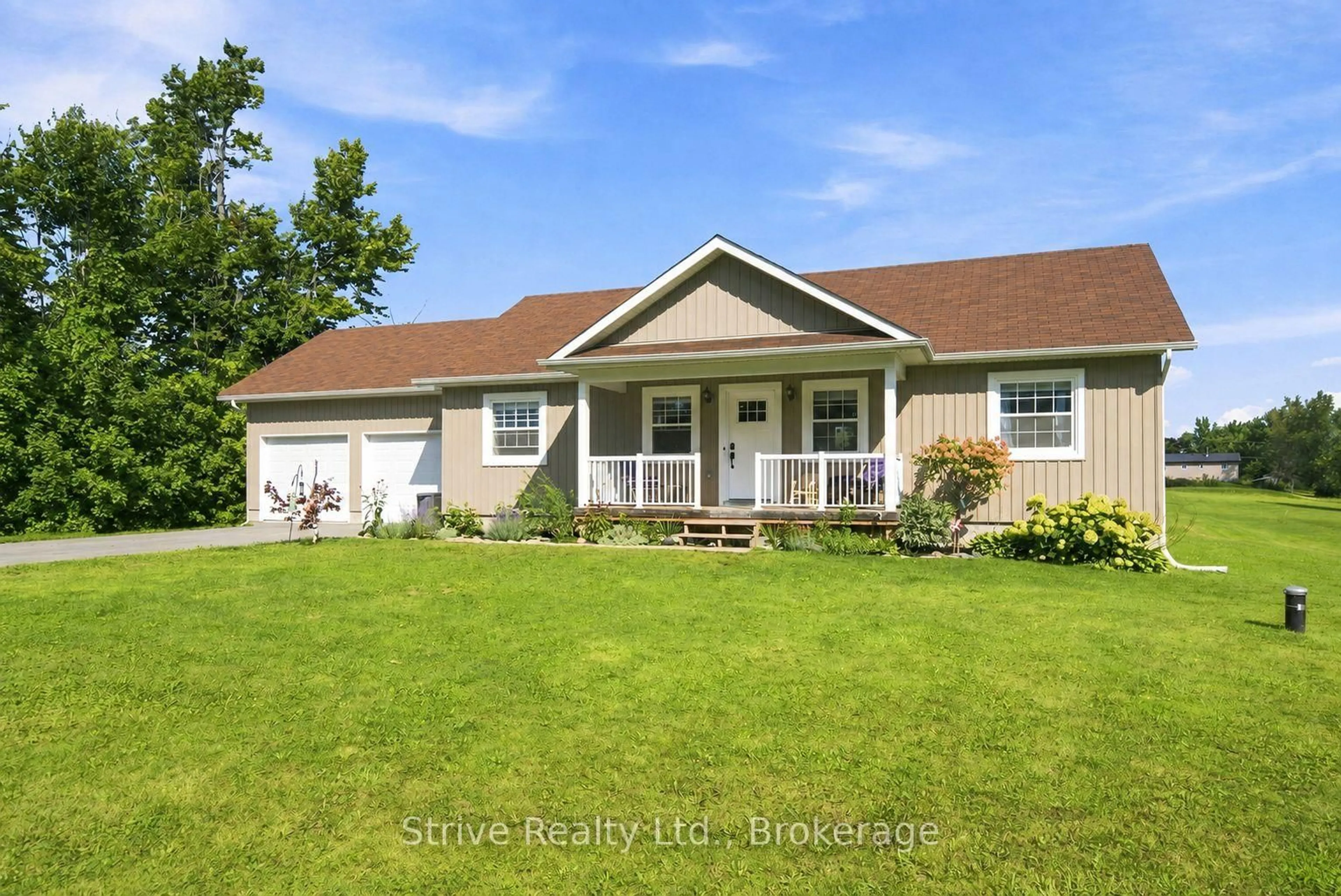 Home with vinyl exterior material, street for 11074 Third Line, Alnwick/Haldimand Ontario K0K 2X0