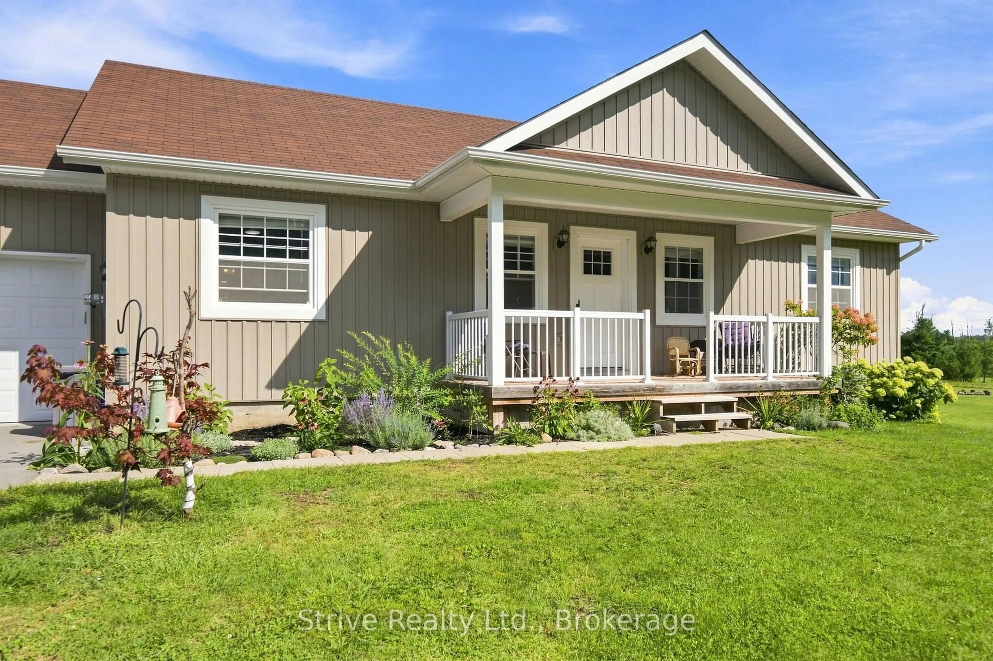 Home with vinyl exterior material, street for 11074 Third Line, Alnwick/Haldimand Ontario K0K 2X0