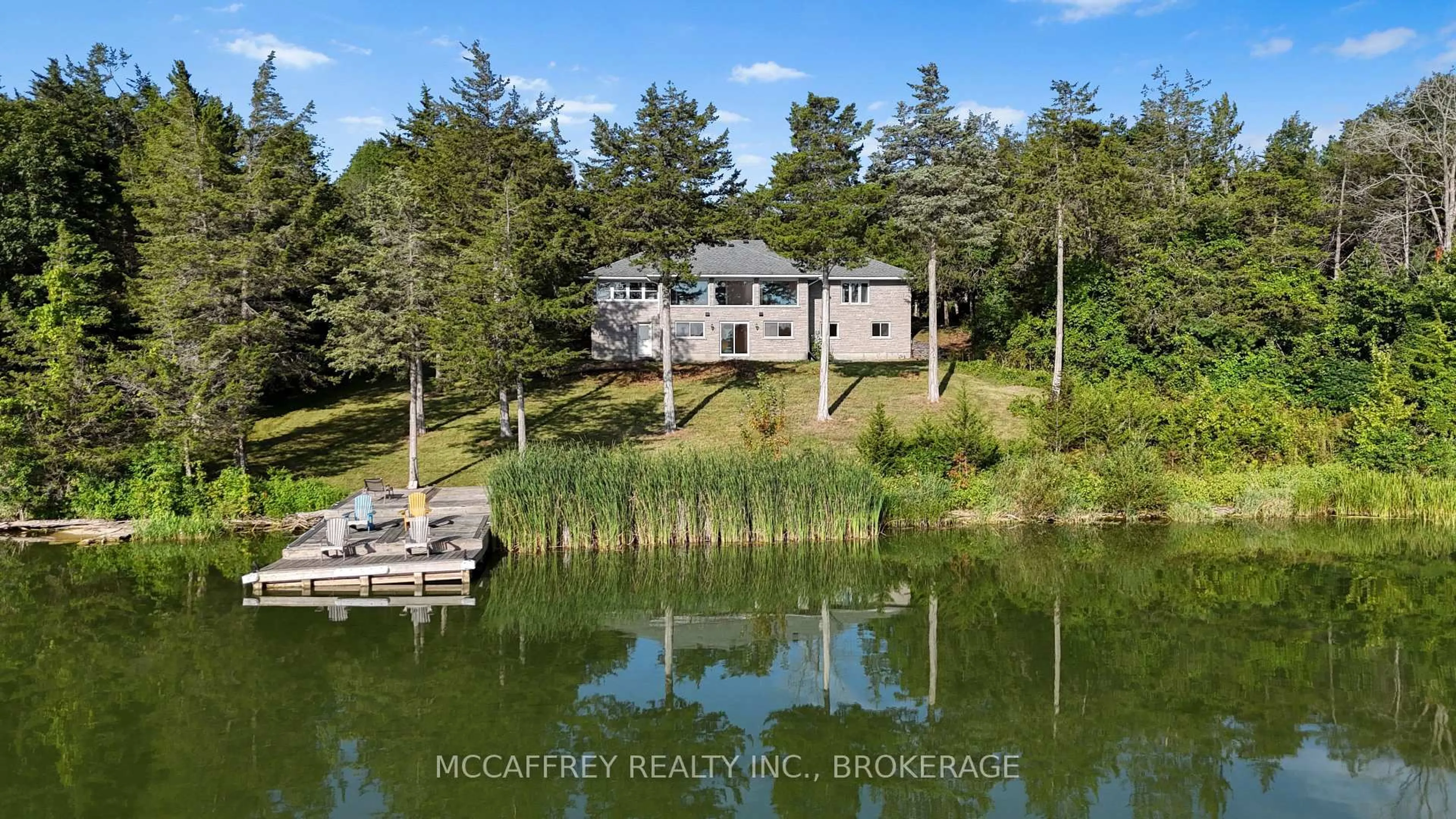 A pic from outside/outdoor area/front of a property/back of a property/a pic from drone, water/lake/river/ocean view for 4563 County Rd 9, Napanee Ontario K7R 3K8