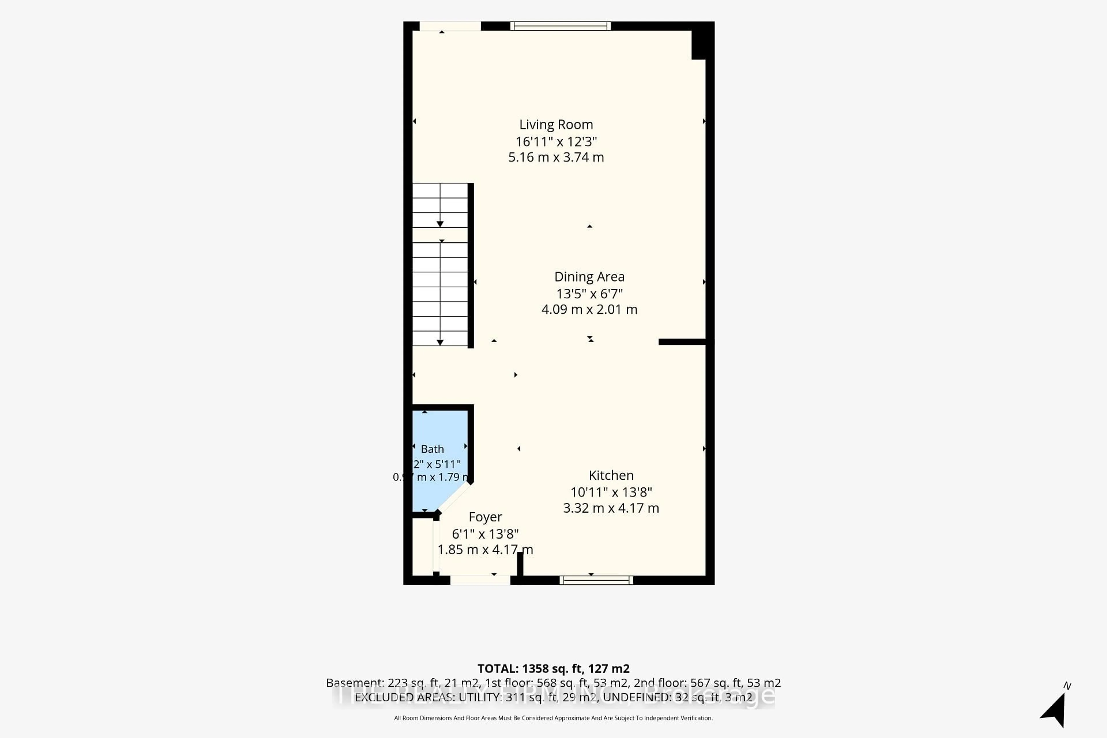 Floor plan for 1786 Attawandaron Rd #11, London North Ontario N6G 3N1