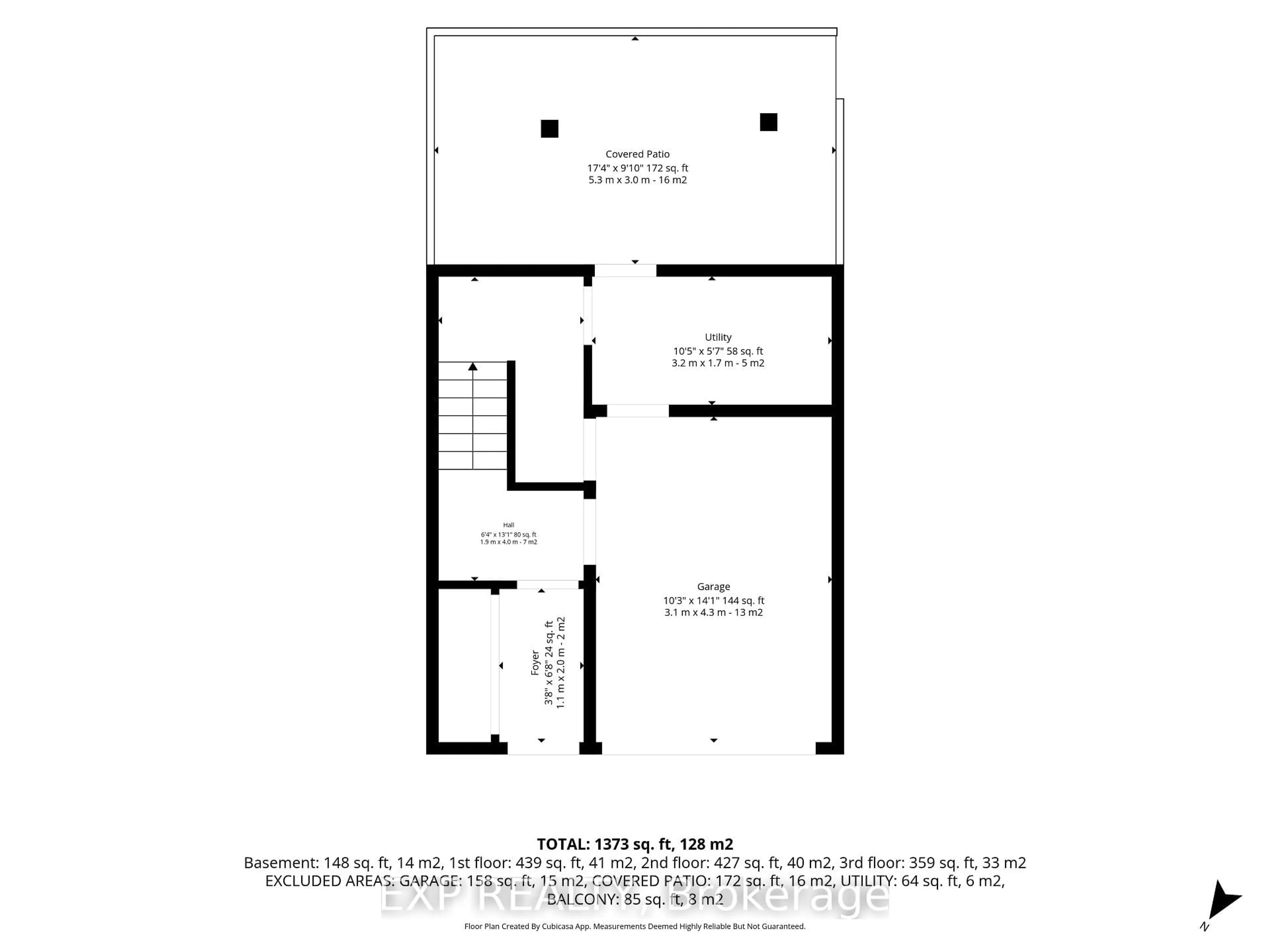 Floor plan for 8 Maclean St, Ottawa Ontario K1S 3E9