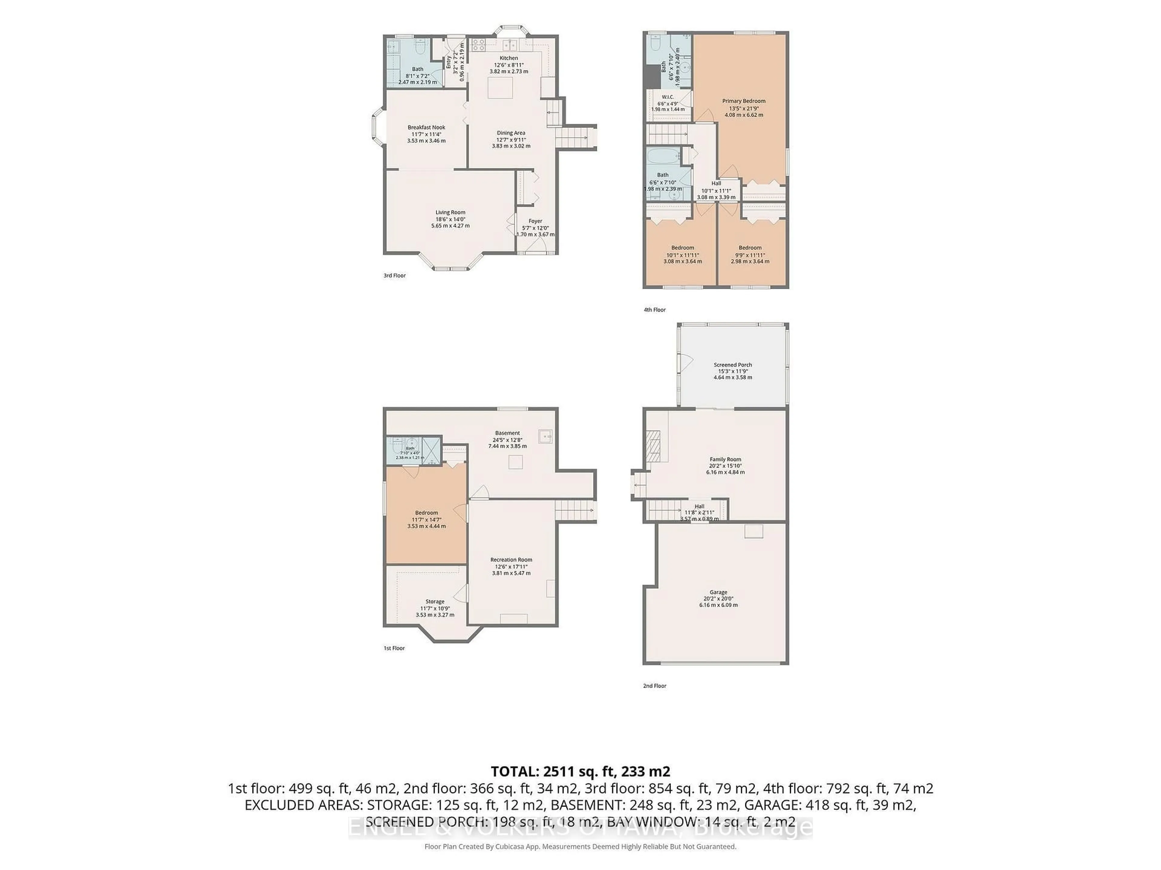 Floor plan for 885 Plante Dr, Ottawa Ontario K1V 9E3