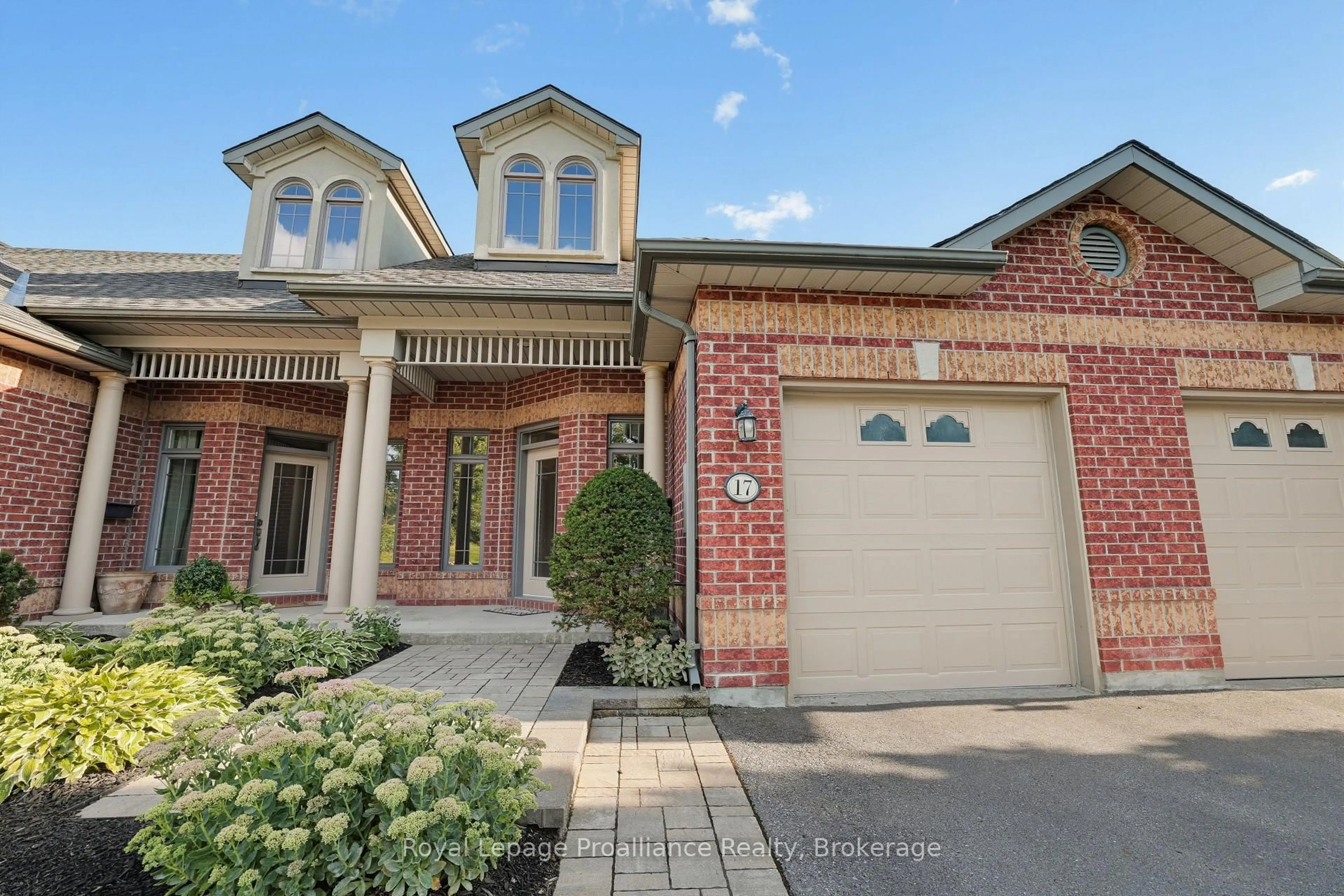 Home with brick exterior material, street for 355 Dundas St #17, Belleville Ontario K8P 1B3