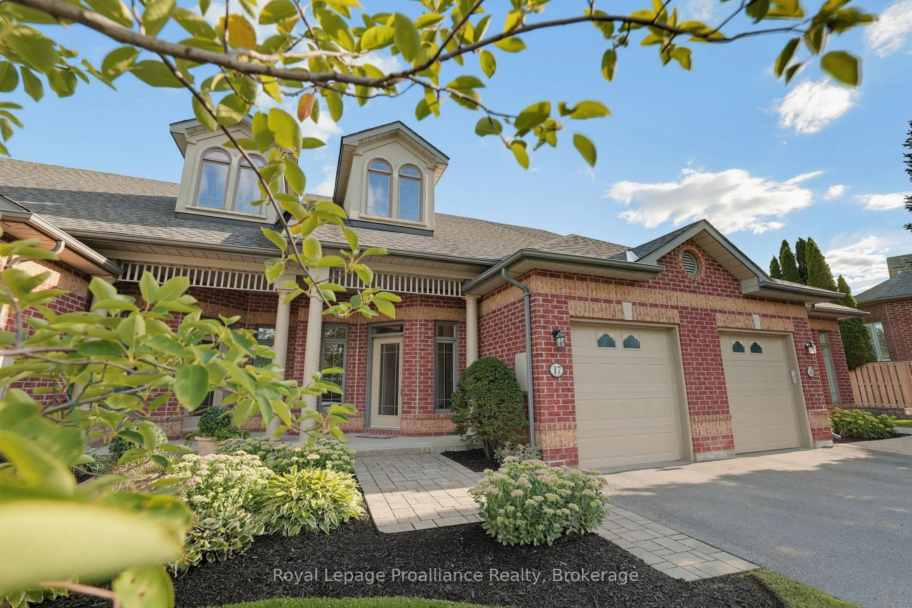 Home with brick exterior material, street for 355 Dundas St #17, Belleville Ontario K8P 1B3