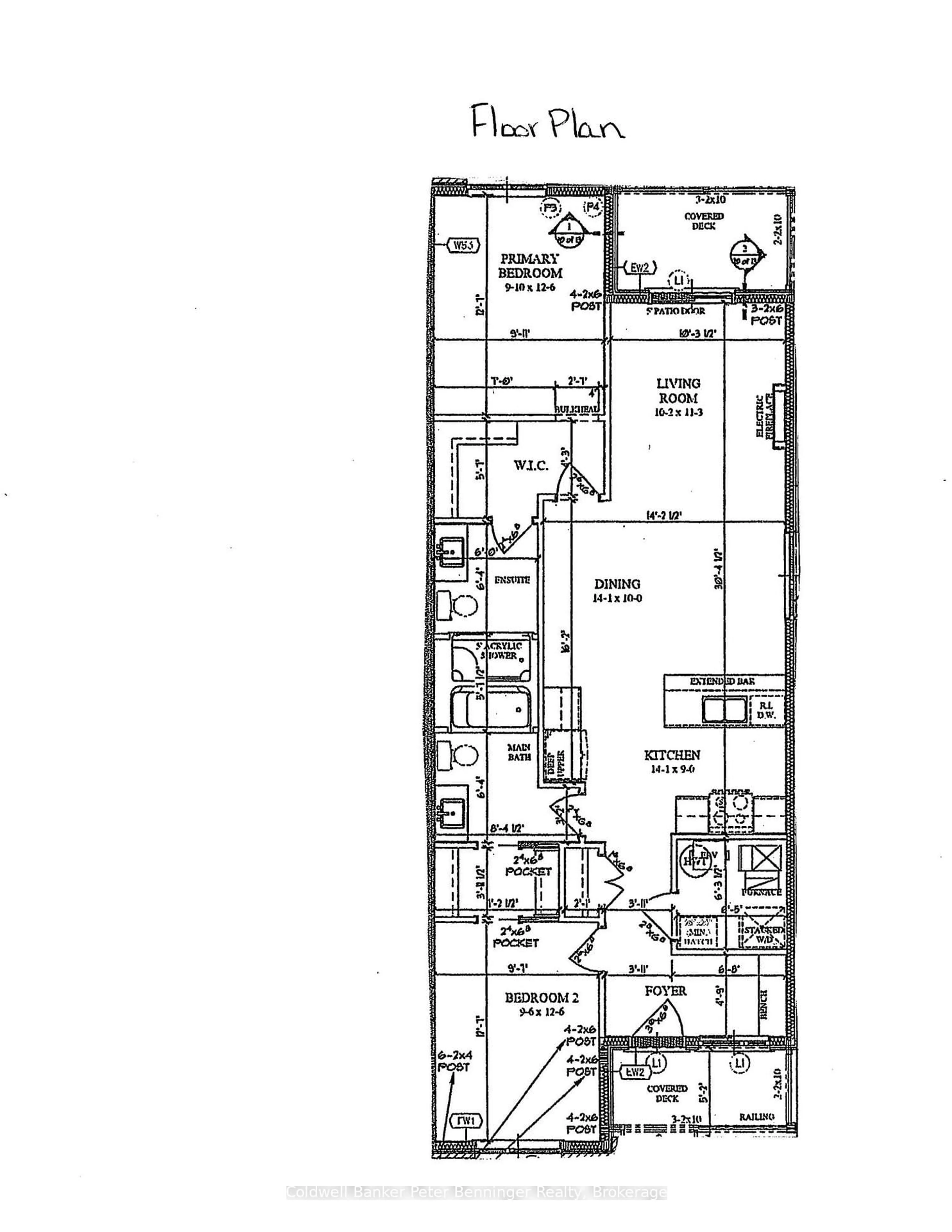 Floor plan for 215B Concession Rd 10 #Unit 21, Saugeen Shores Ontario N0H 2C7