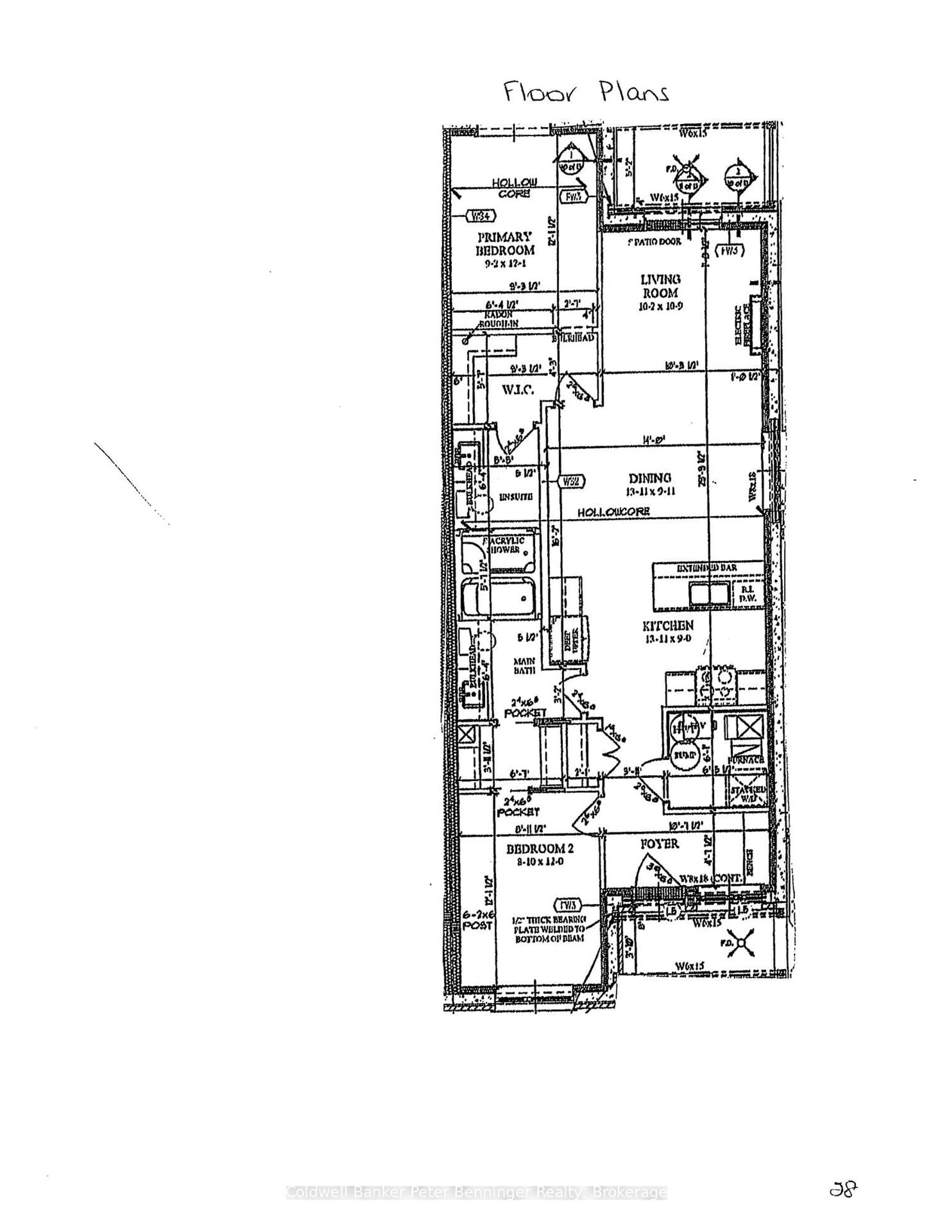 Floor plan for 215B Concession Rd 10 #Unit 28, Saugeen Shores Ontario N0H 2C7
