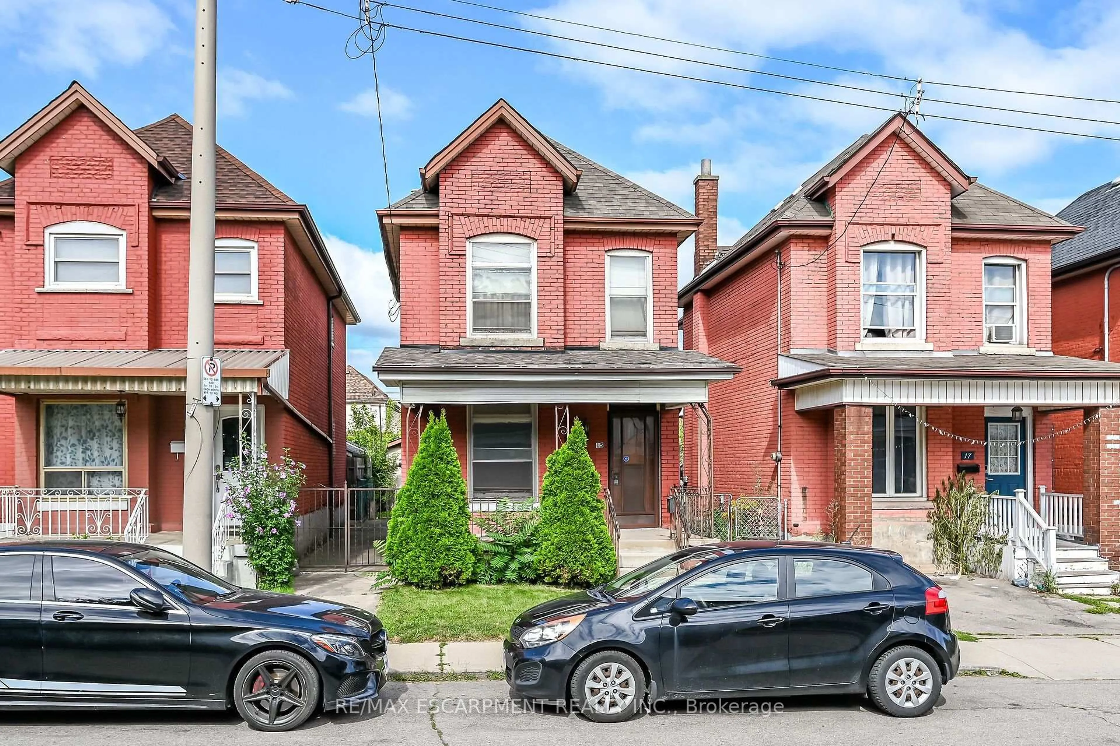 Home with brick exterior material, street for 15 Kinrade Ave, Hamilton Ontario L8L 6L5