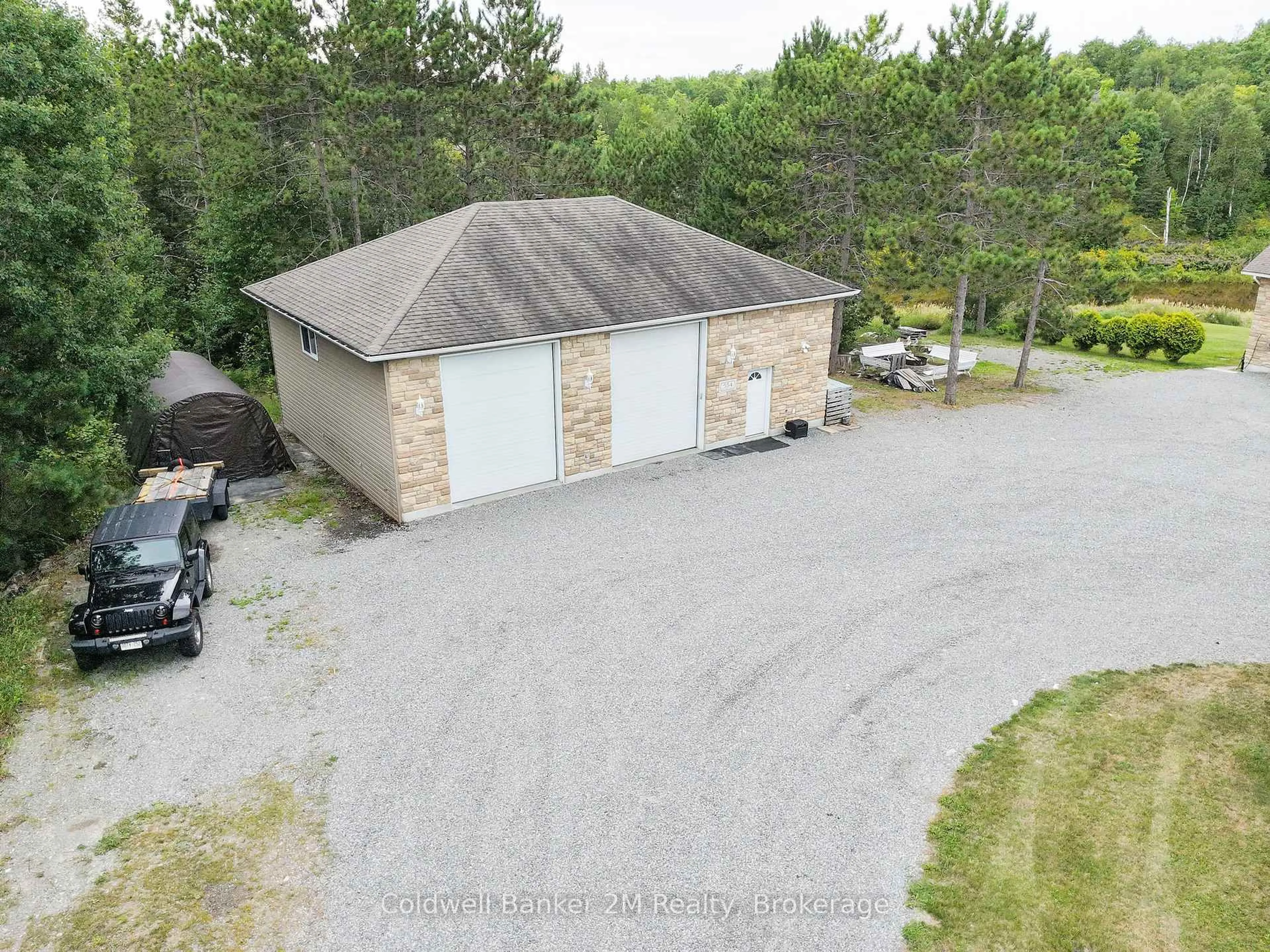 A pic from outside/outdoor area/front of a property/back of a property/a pic from drone, building for 554 Dryden Rd, Greater Sudbury Ontario P0M 3C0