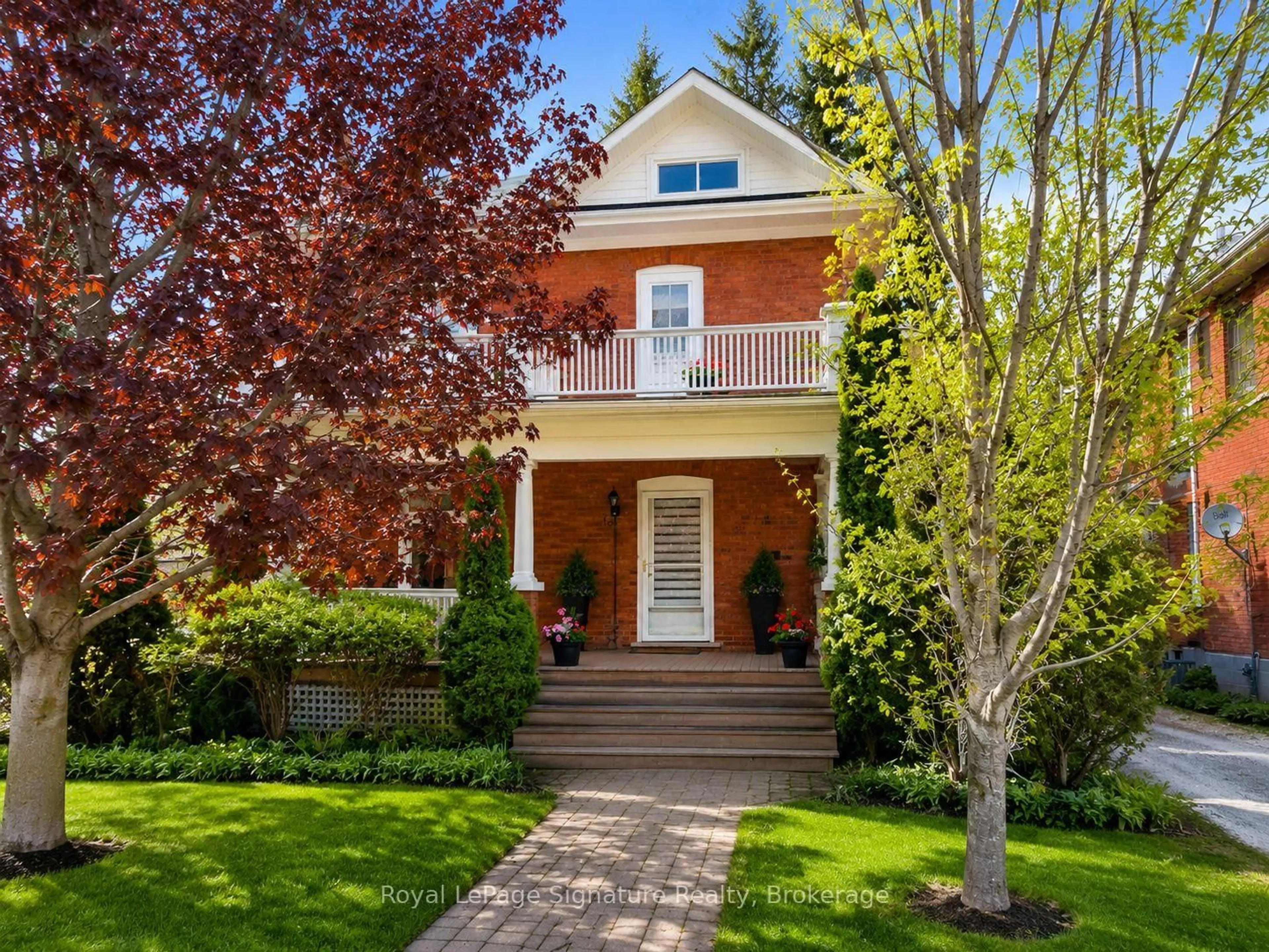 Home with brick exterior material, street for 76 Trowbridge St, Meaford Ontario N4L 1G3