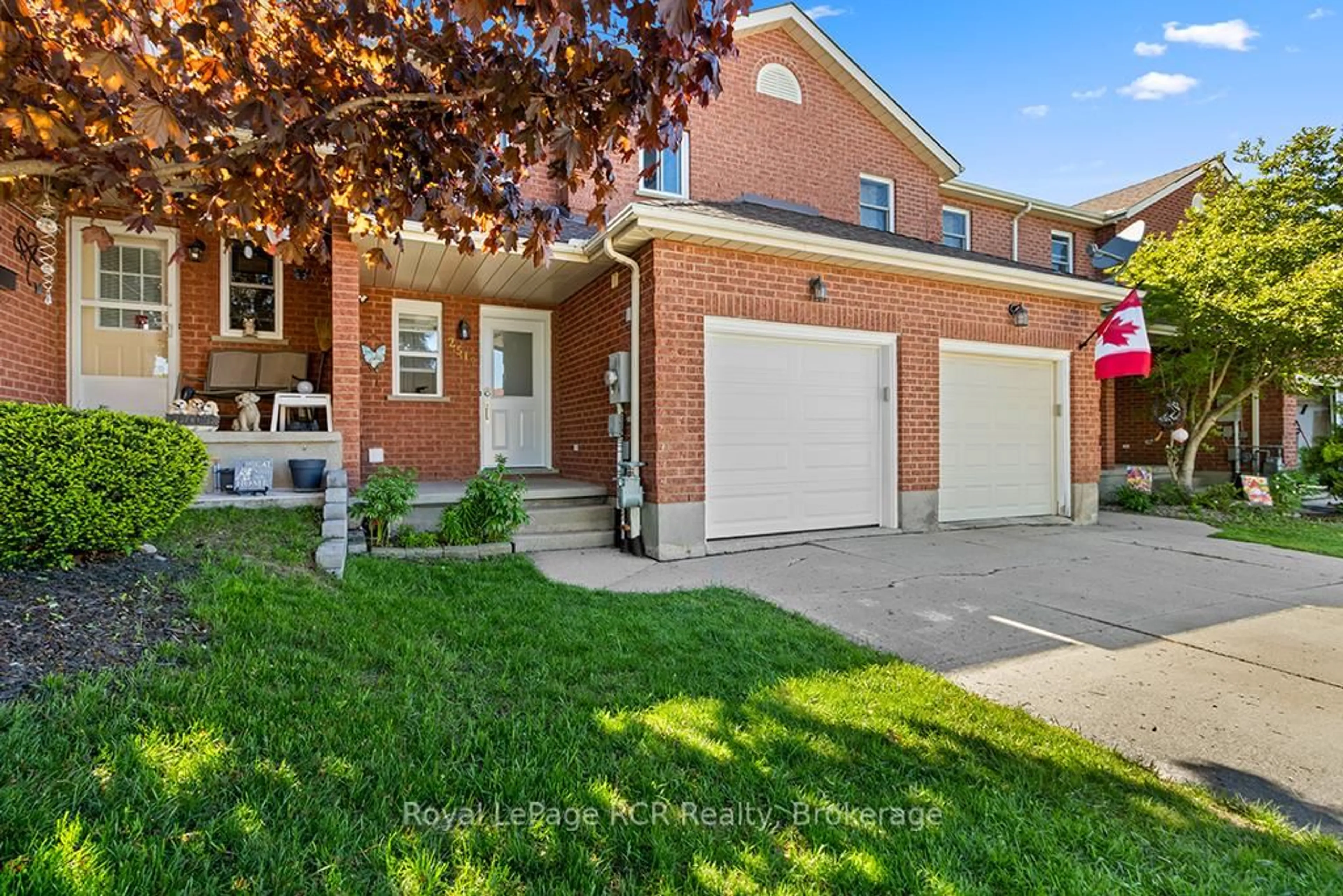 Home with brick exterior material, street for 2512 8th Avenue A, Owen Sound Ontario N4K 6W5
