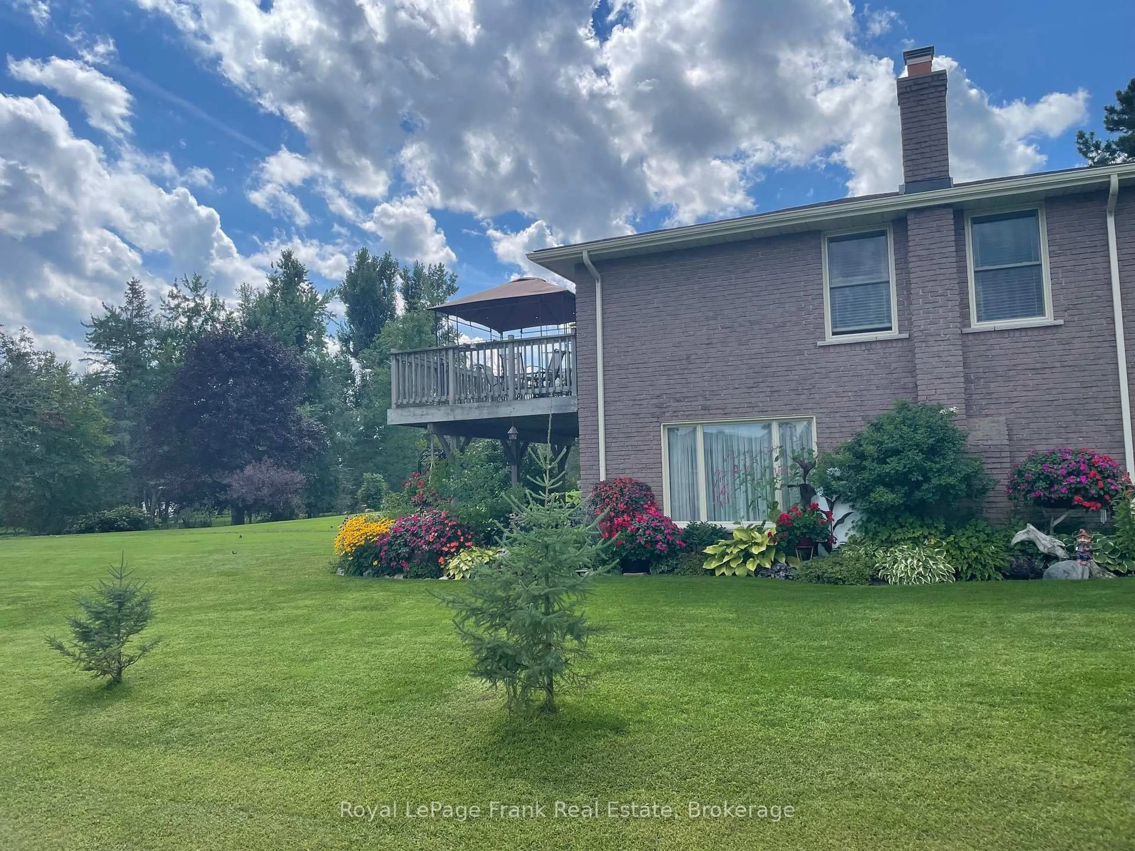 A pic from outside/outdoor area/front of a property/back of a property/a pic from drone, water/lake/river/ocean view for 378 Old Surrey Lane, Kawartha Lakes Ontario K0M 1A0