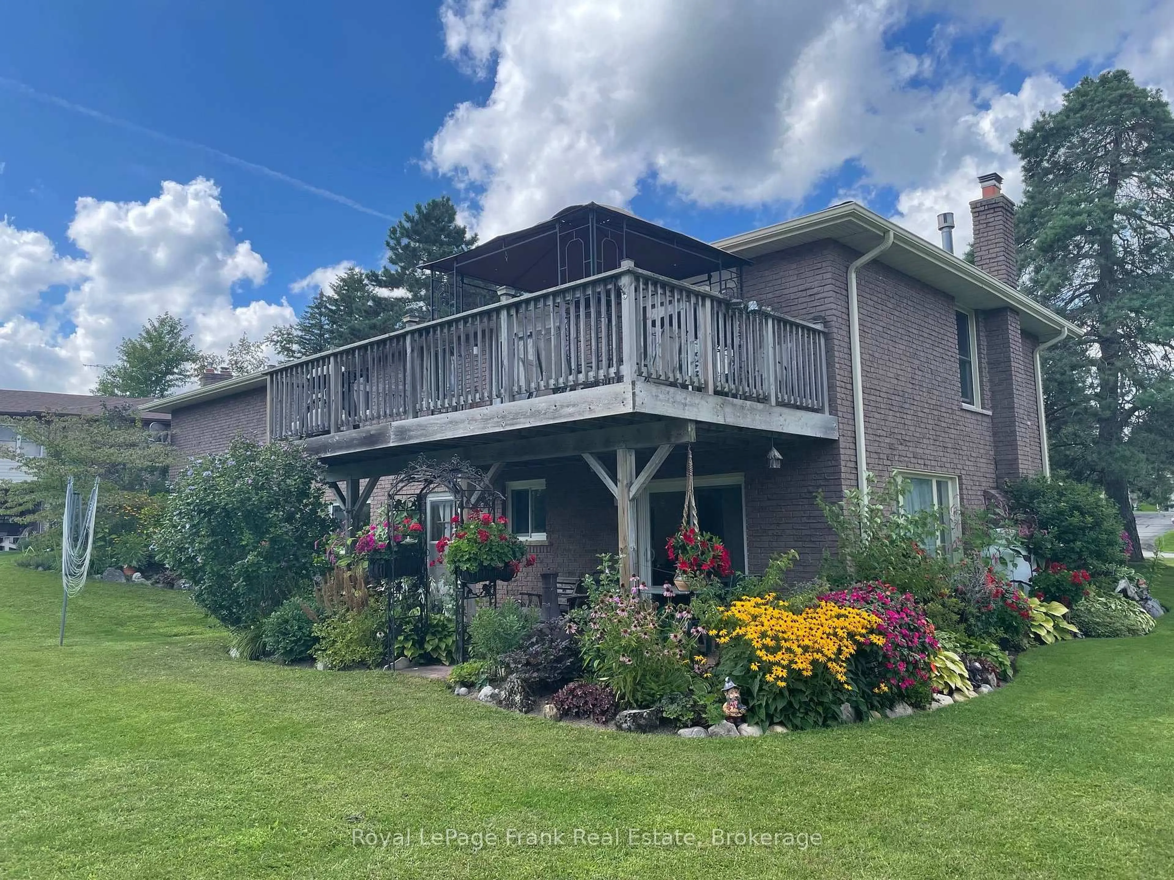A pic from outside/outdoor area/front of a property/back of a property/a pic from drone, water/lake/river/ocean view for 378 Old Surrey Lane, Kawartha Lakes Ontario K0M 1A0