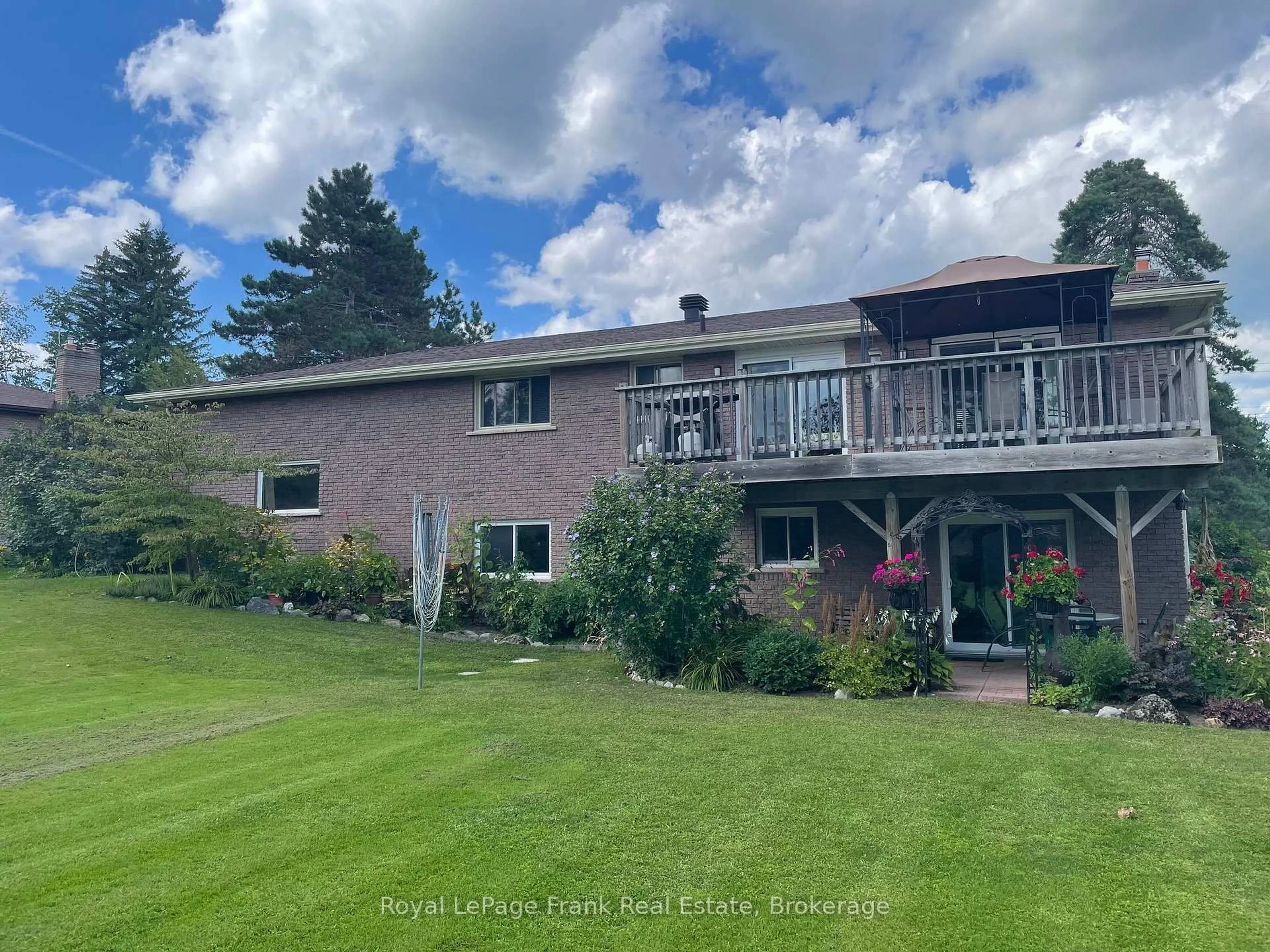 A pic from outside/outdoor area/front of a property/back of a property/a pic from drone, water/lake/river/ocean view for 378 Old Surrey Lane, Kawartha Lakes Ontario K0M 1A0