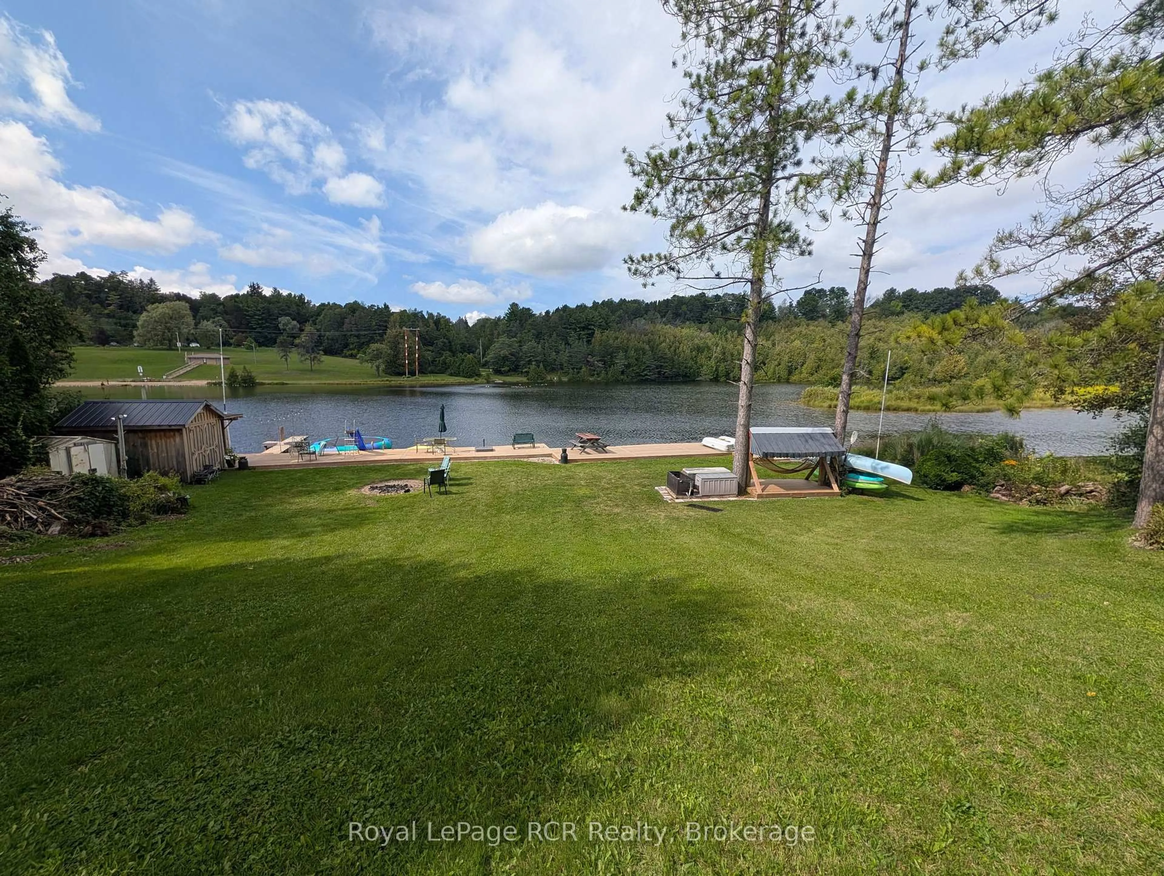 A pic from outside/outdoor area/front of a property/back of a property/a pic from drone, water/lake/river/ocean view for 376 George St, West Grey Ontario N0G 1R0