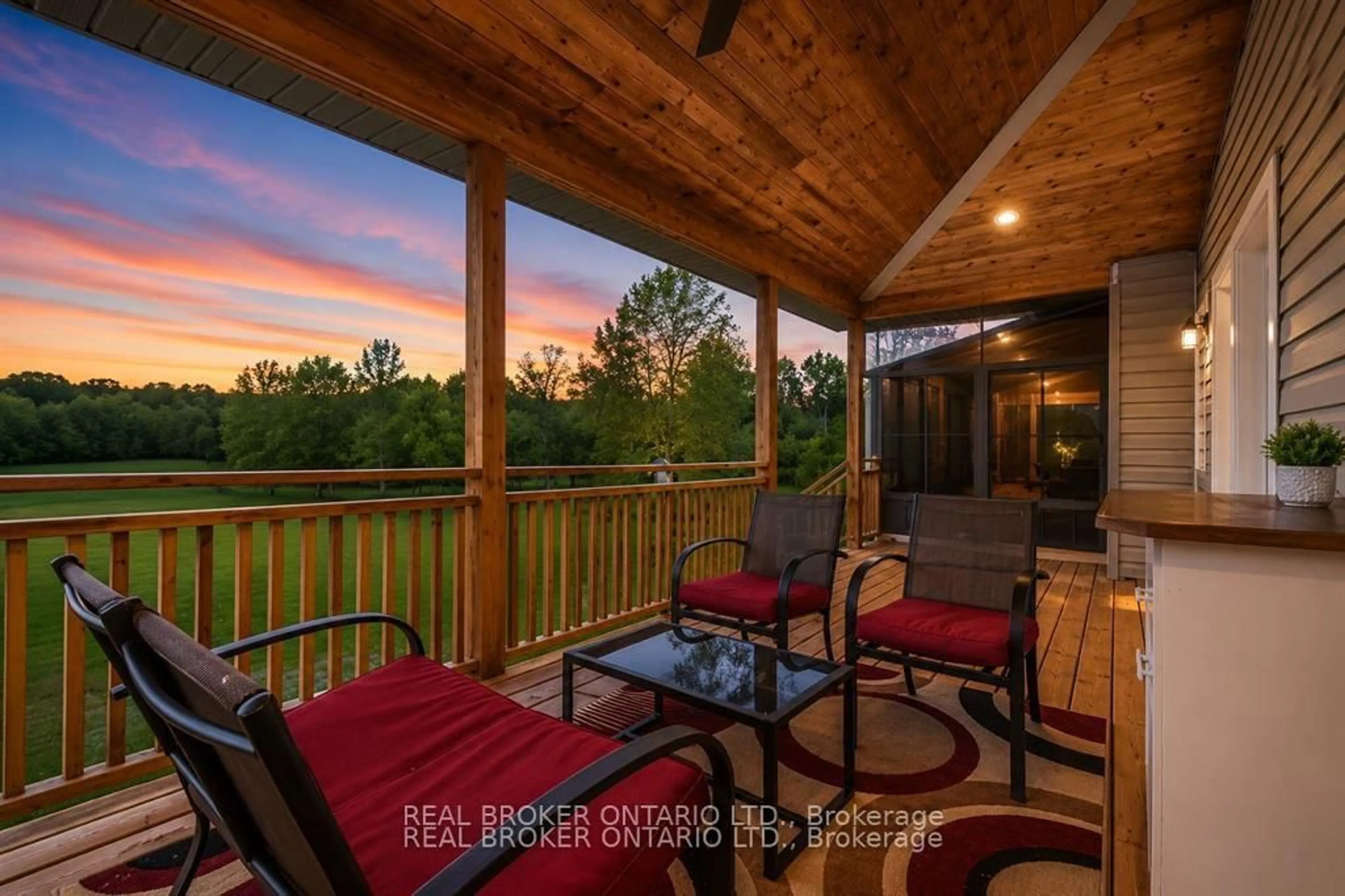 Patio, water/lake/river/ocean view for 1916 Drummond Concession 7 Rd, Perth Ontario K7H 3C8