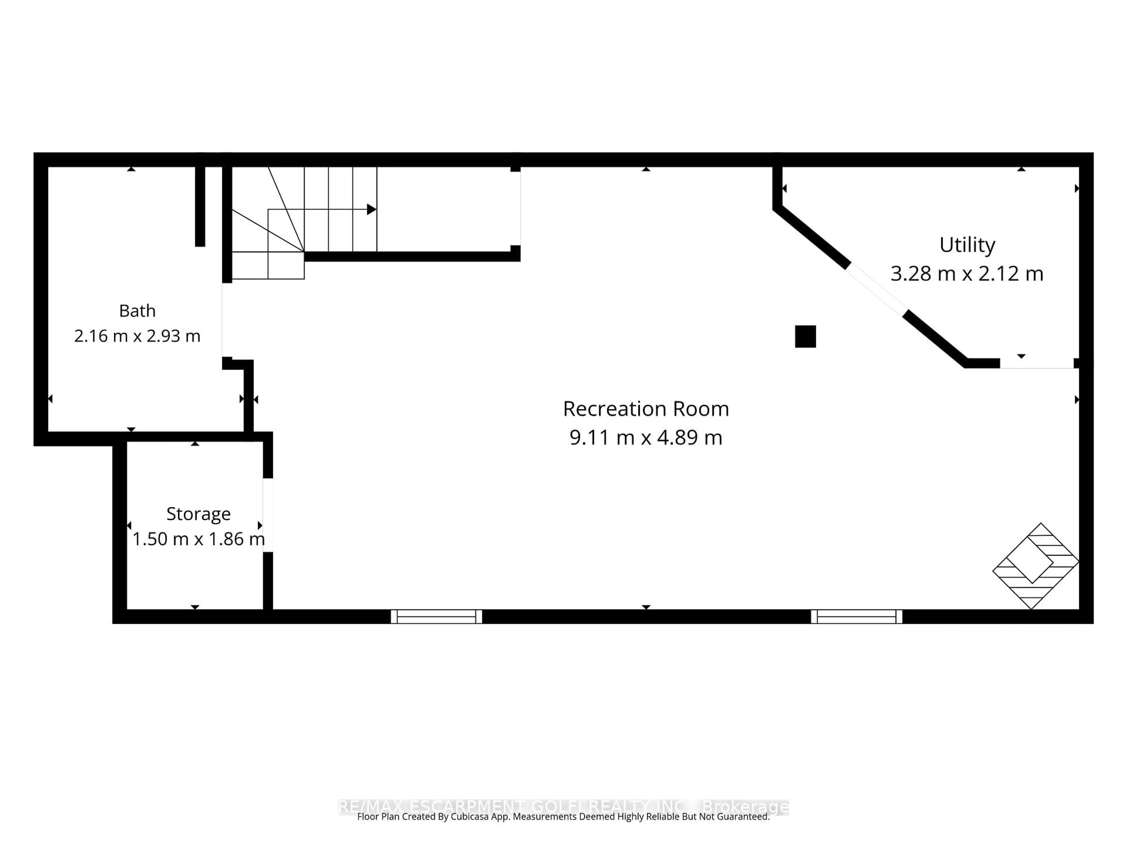 Floor plan for 11 Wakefield Lane, Hamilton Ontario L8B 0M2