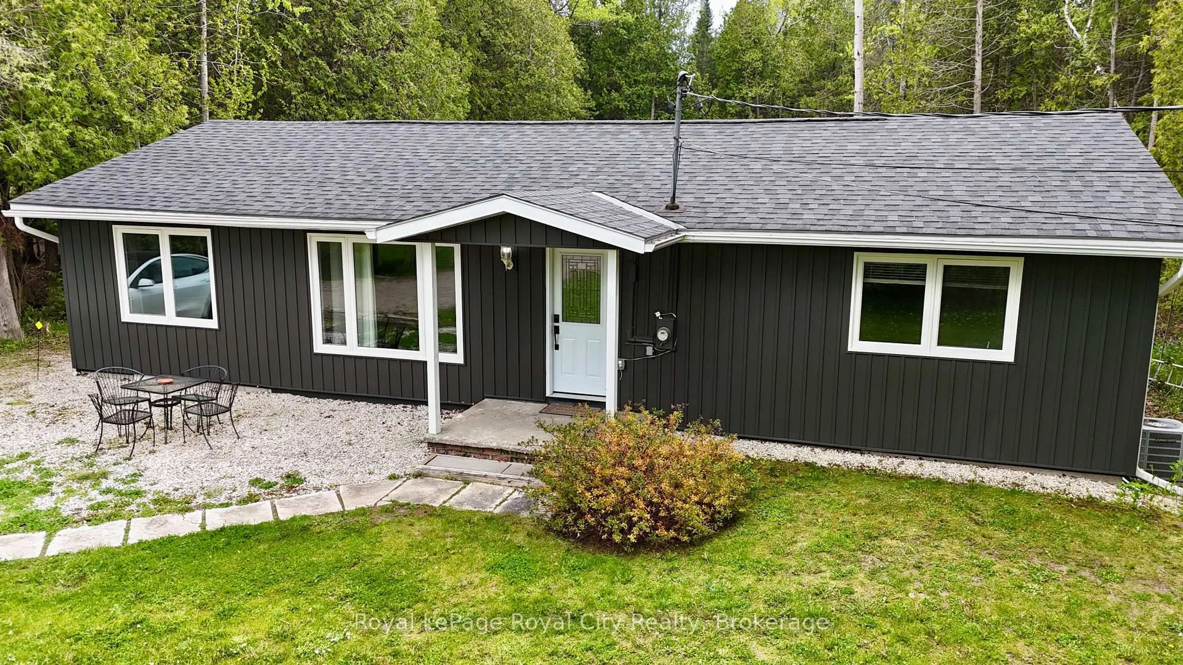 A pic from outside/outdoor area/front of a property/back of a property/a pic from drone, street for 7221 6 Highway, Northern Bruce Peninsula Ontario N0H 2R0