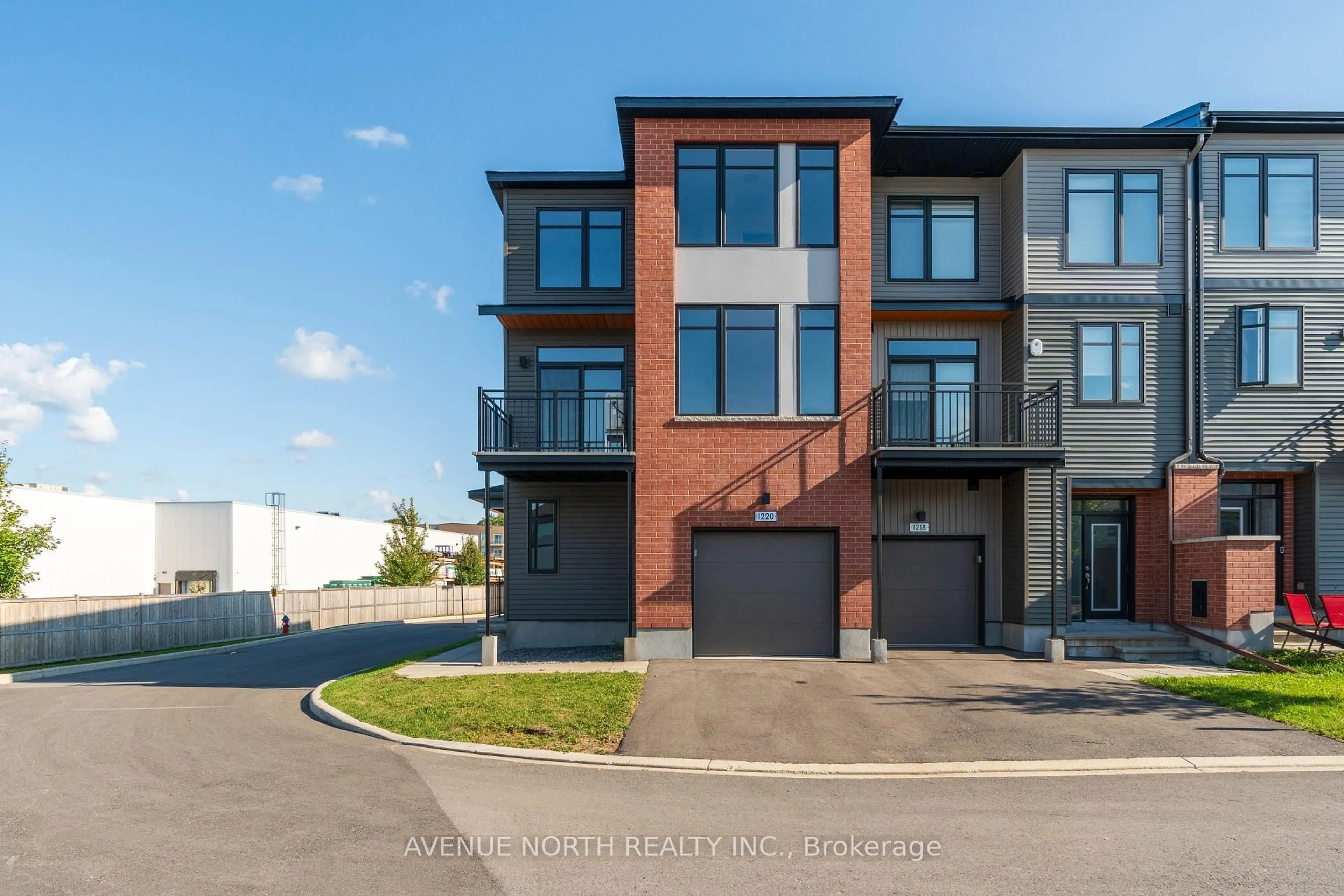 Home with brick exterior material, street for 1220 Flycatcher Private, Ottawa Ontario K1X 0M7