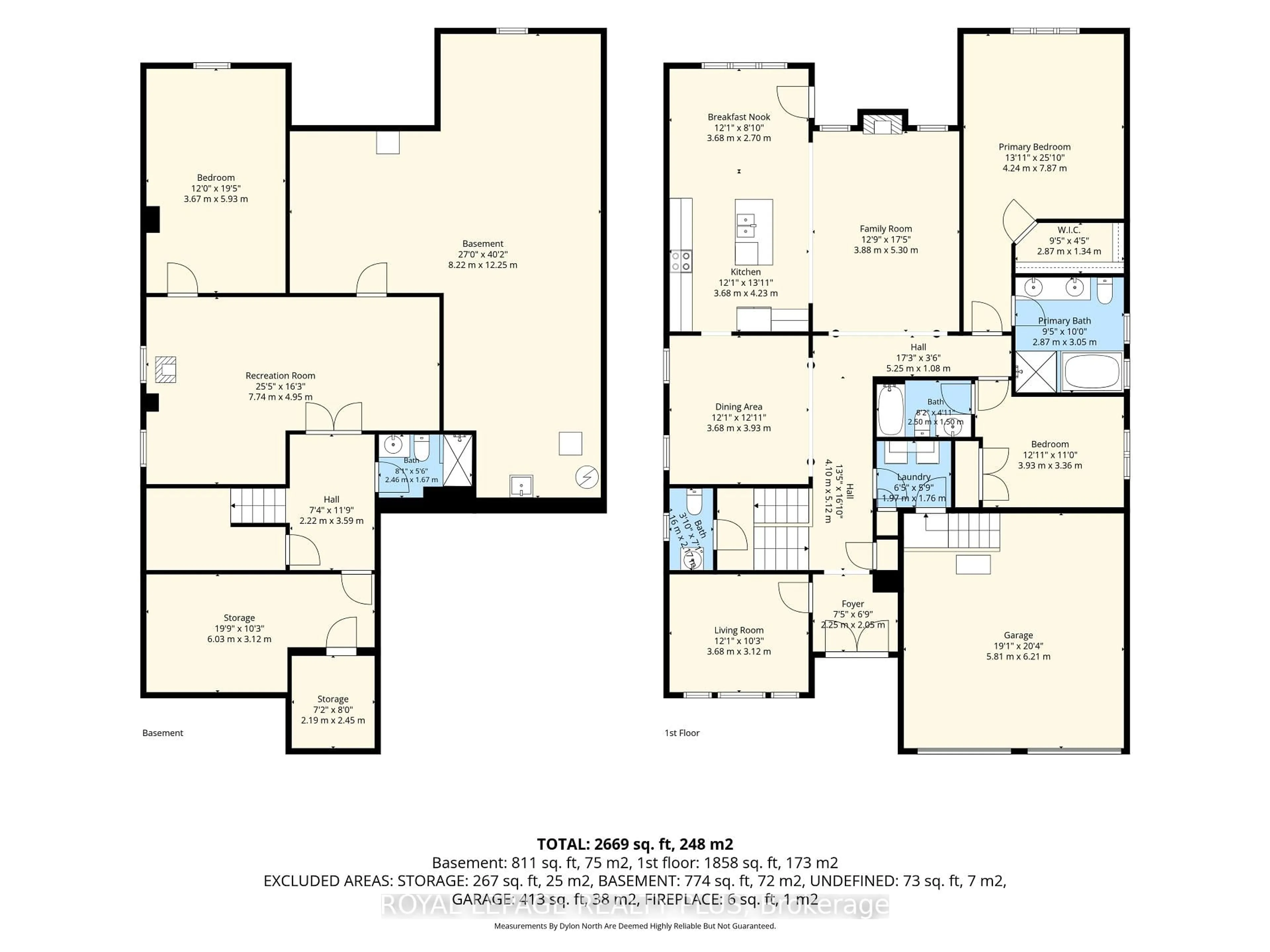 Floor plan for 8971 Tristar Cres, Niagara Falls Ontario L2G 0E6
