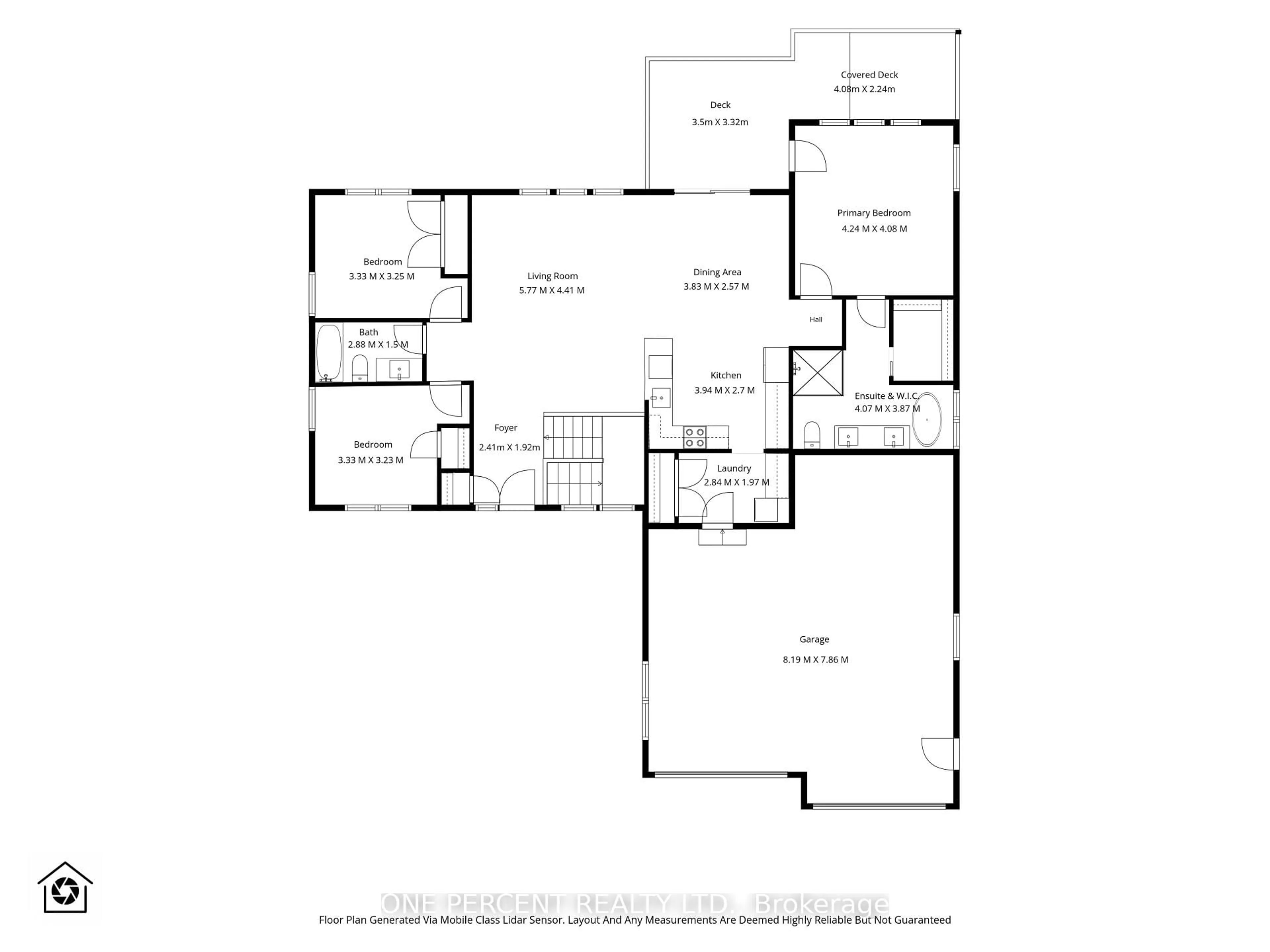 Floor plan for 1243 Rosedale Rd, Smiths Falls Ontario K7A 5B8